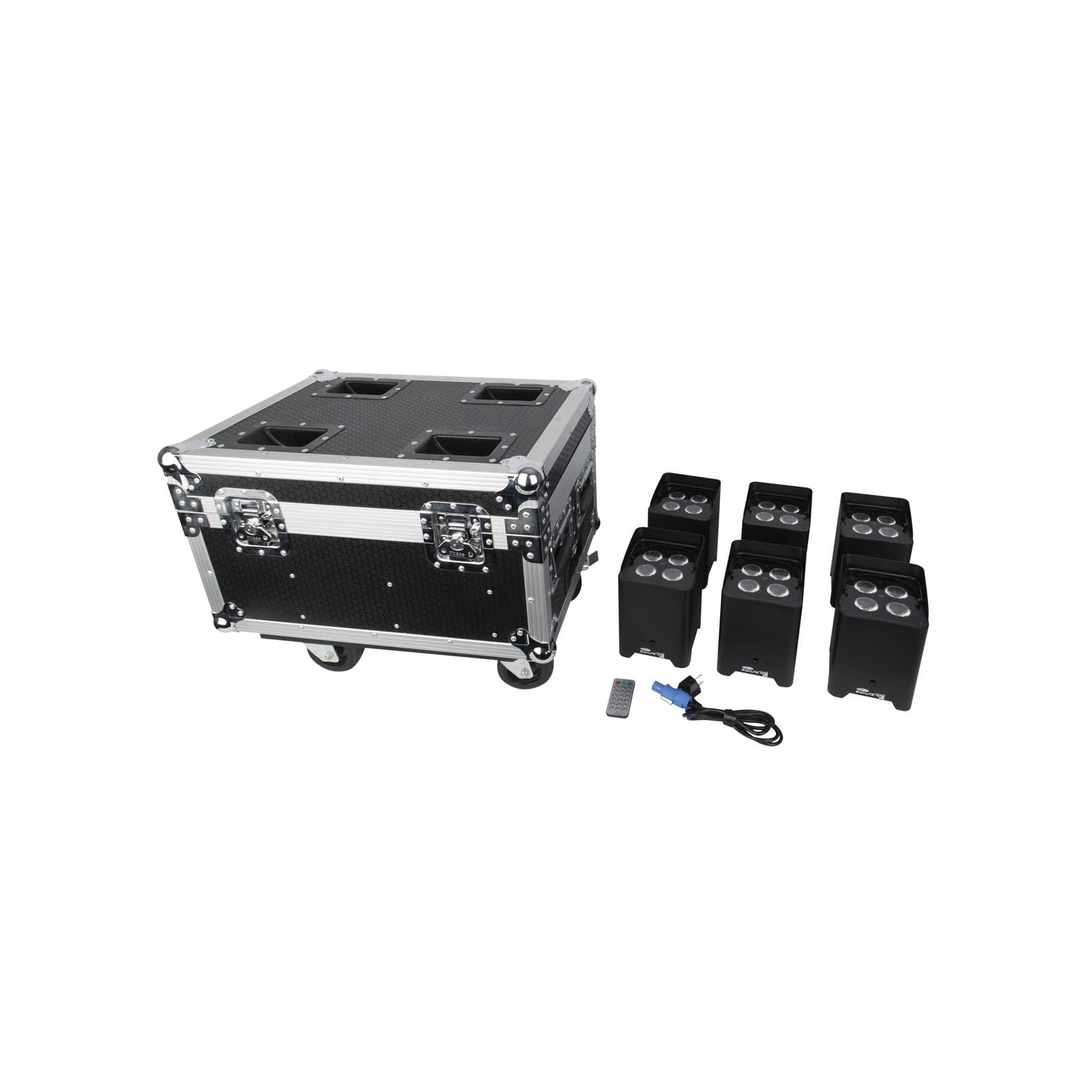 RGBWAUV 4 / 10 Q 6 LED Spot - Showtec 44068