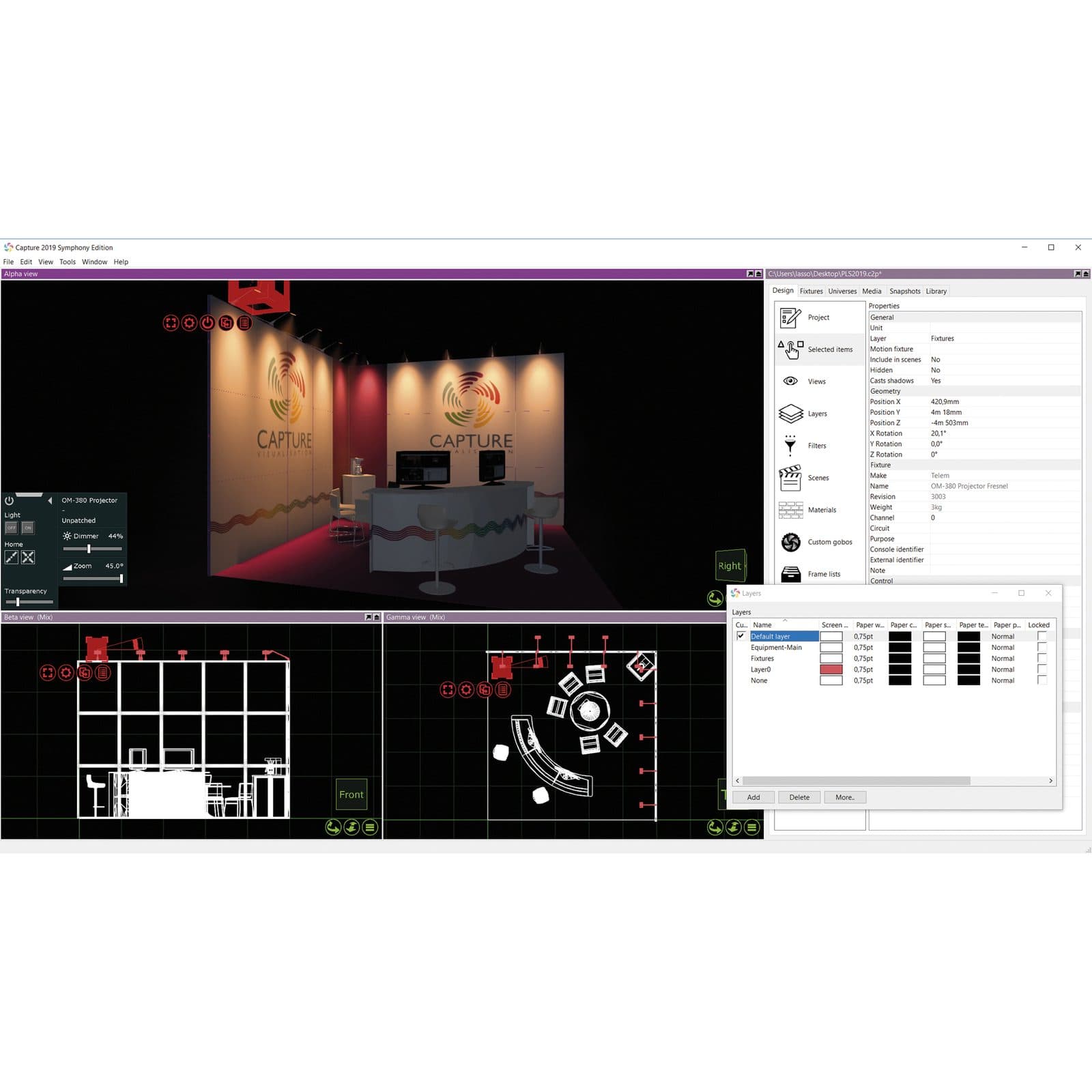 Software Lighting - CAPTURE 50073