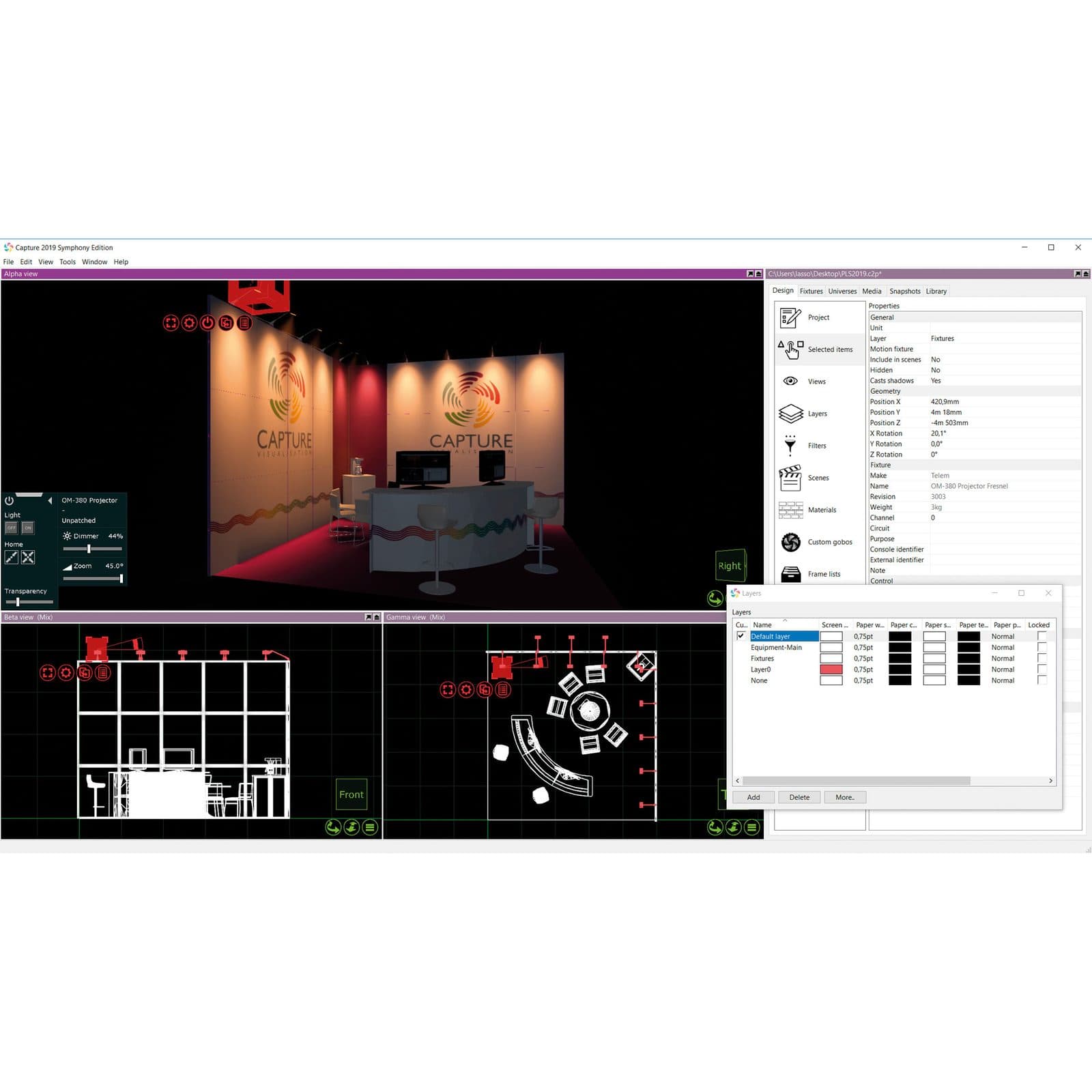 Software Lighting - CAPTURE 50074