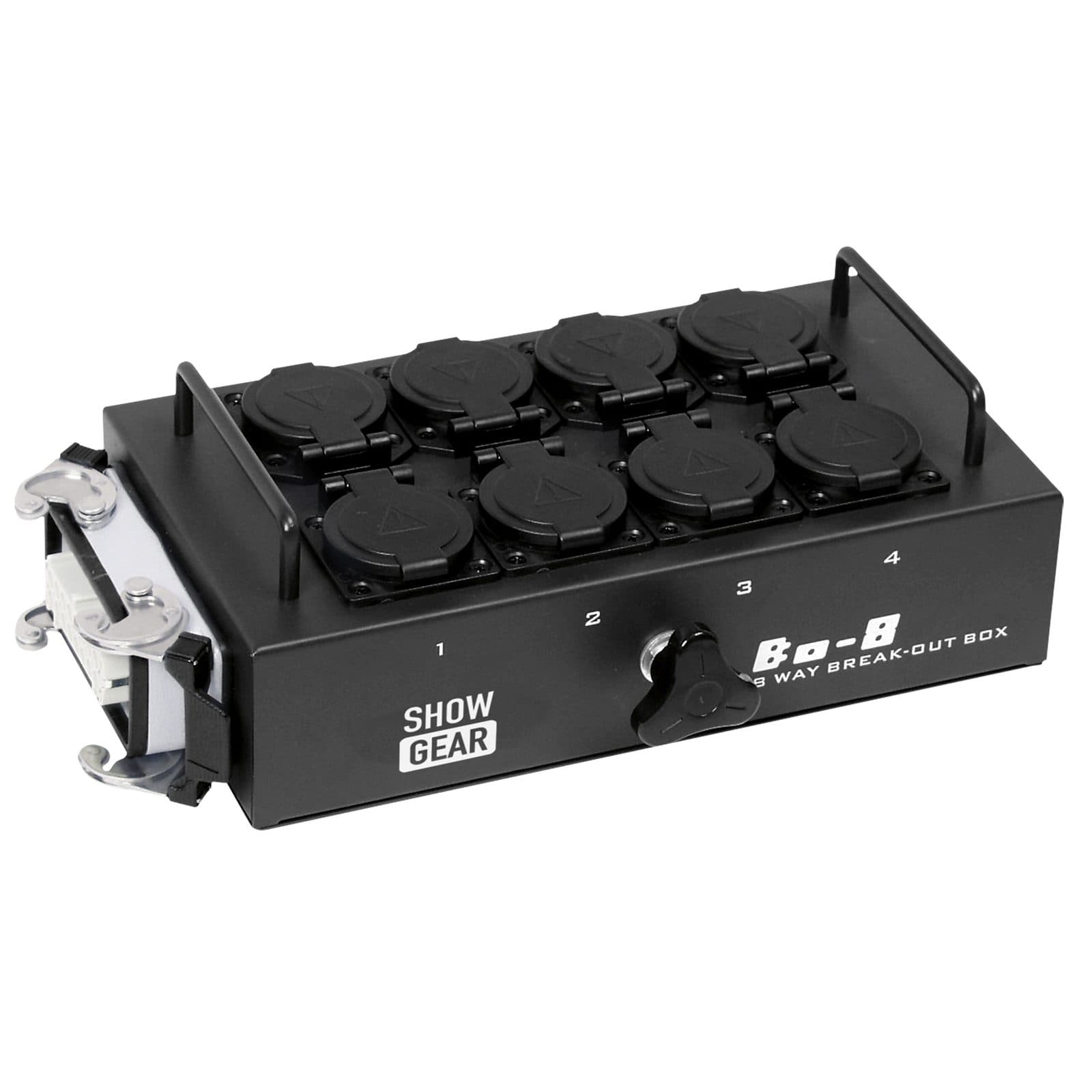 BO- 8 -S 1 - 8 Schuko's + 1 x 16 -pin - Showgear 50281