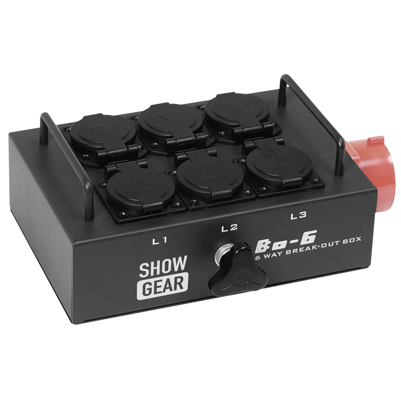 EEC 16 A a 6 Schuko's - Showgear 50290