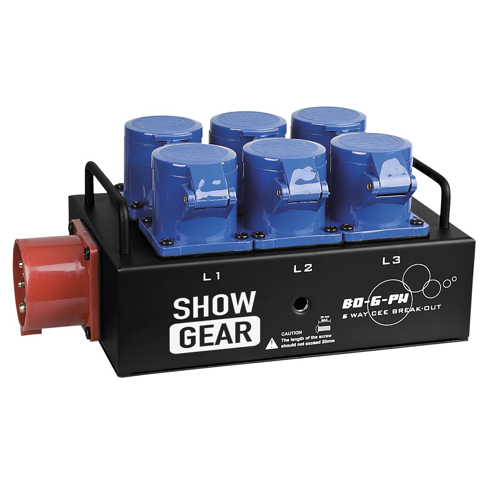 EEC 16A socket - Showgear 50299