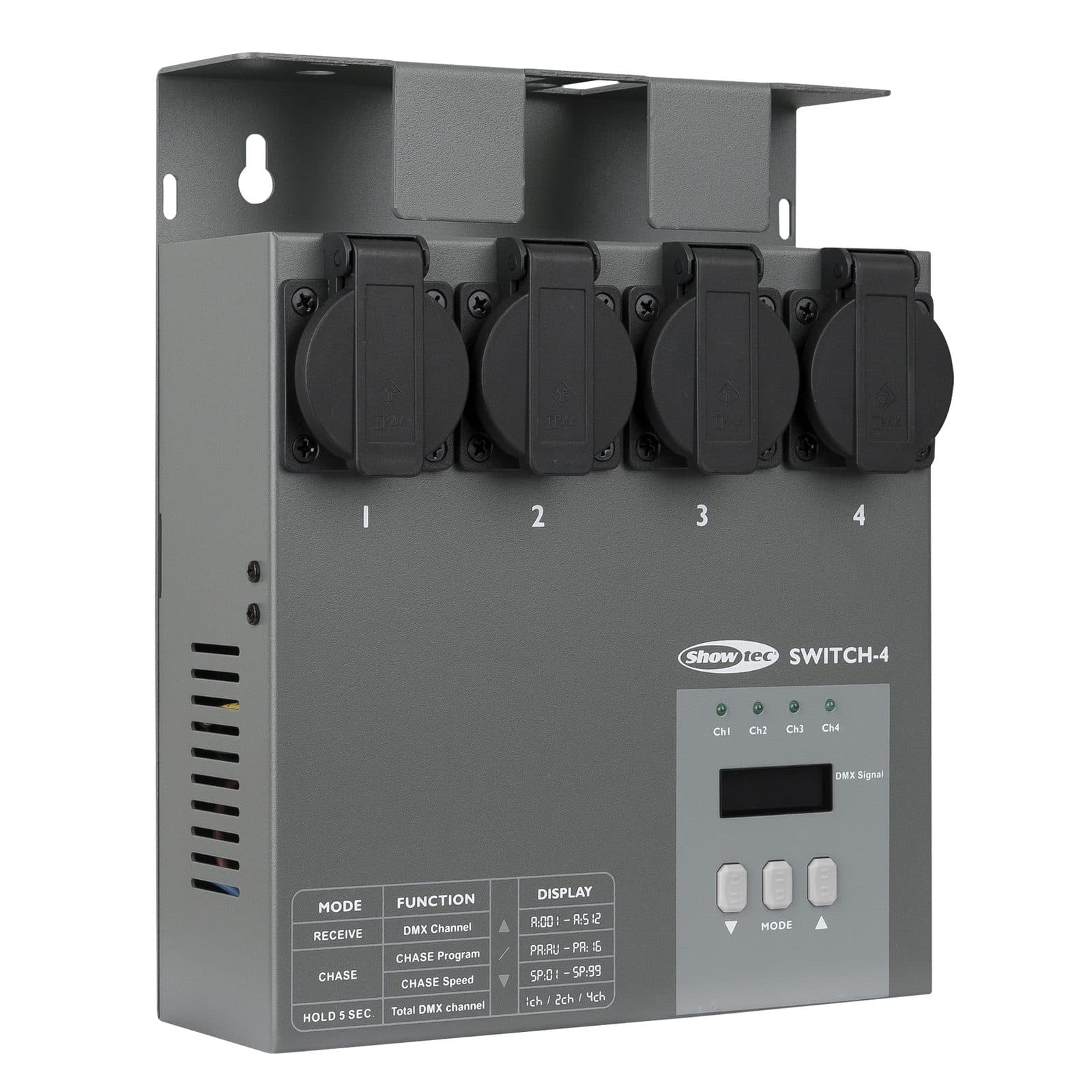 MultiSwitch DMX 512 4 -Channel - Showtec 50357