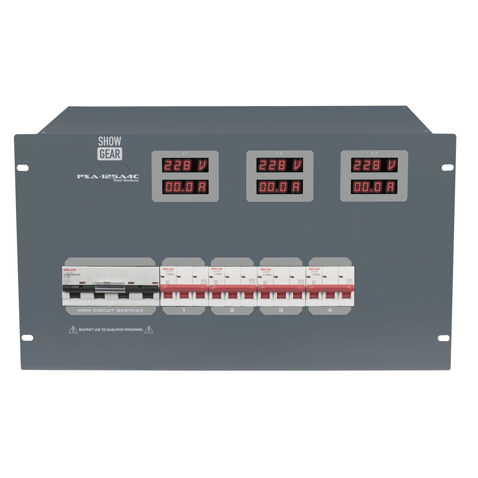 MCB 4 x - EEC out - Showgear 50667