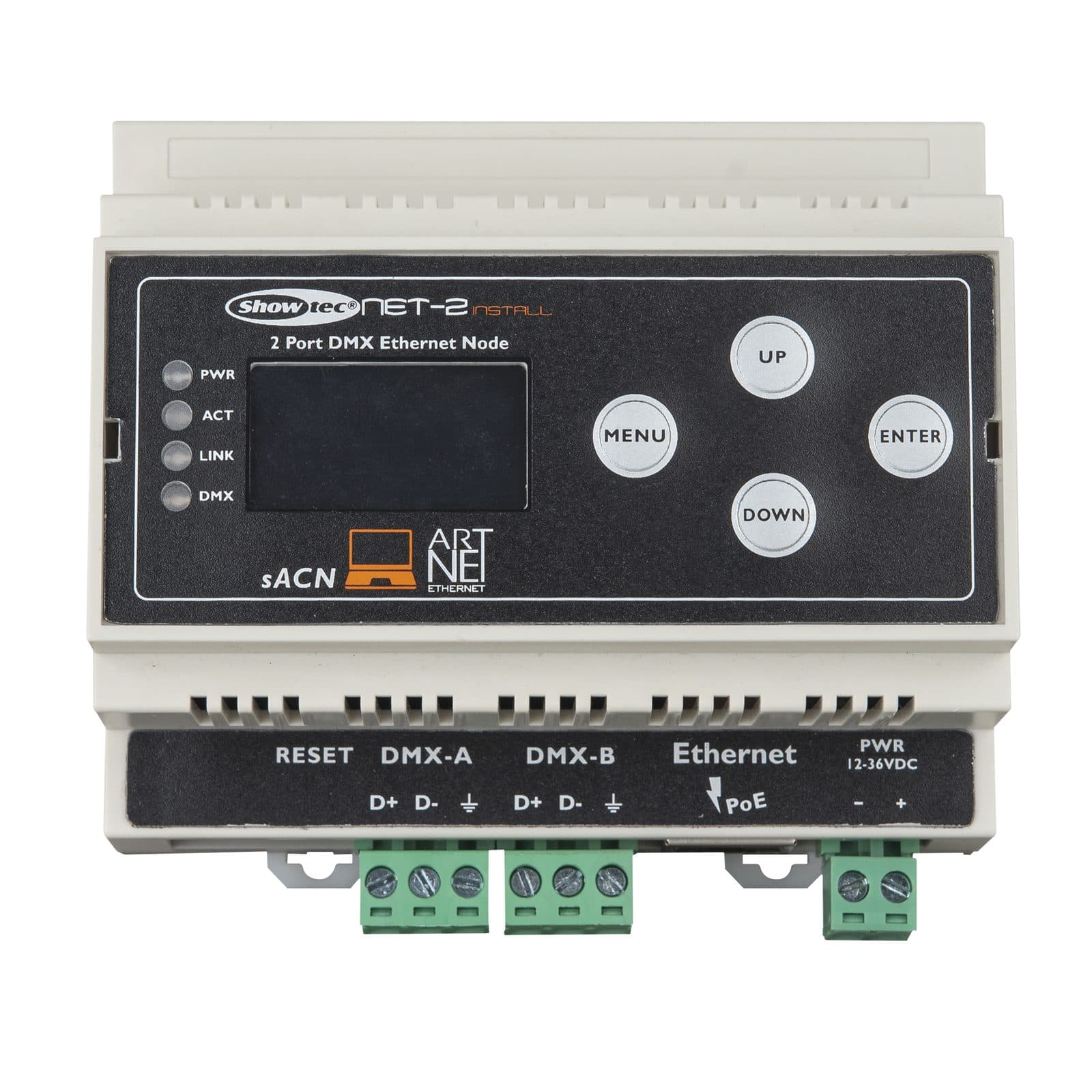 NET- 2 Install DIN Rail - Showtec 50816