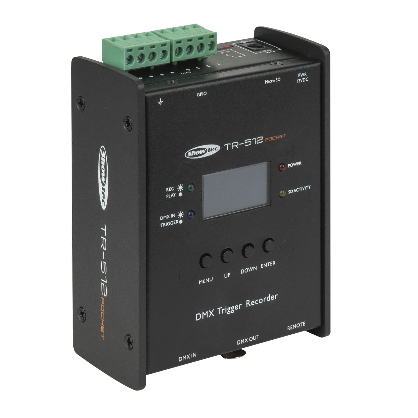 DMX Trigger/Recorder Pocket - Showtec 50823