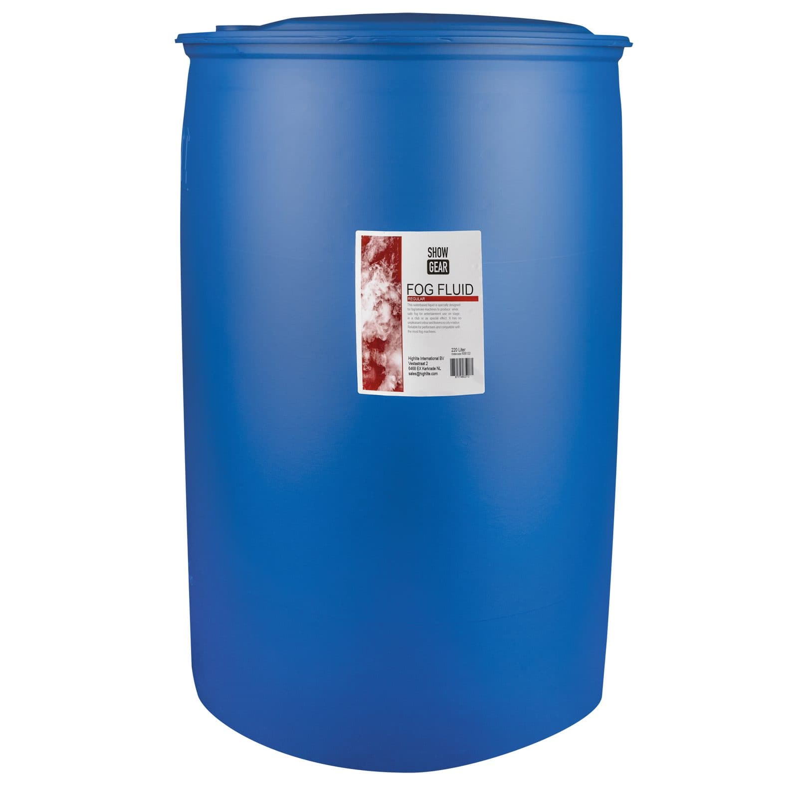 Fog Fluid Regular 220 L - Water-Based - Showgear 606132