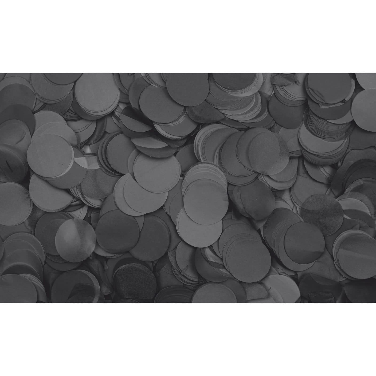 Round Black Confetti - Showgear 60912 B