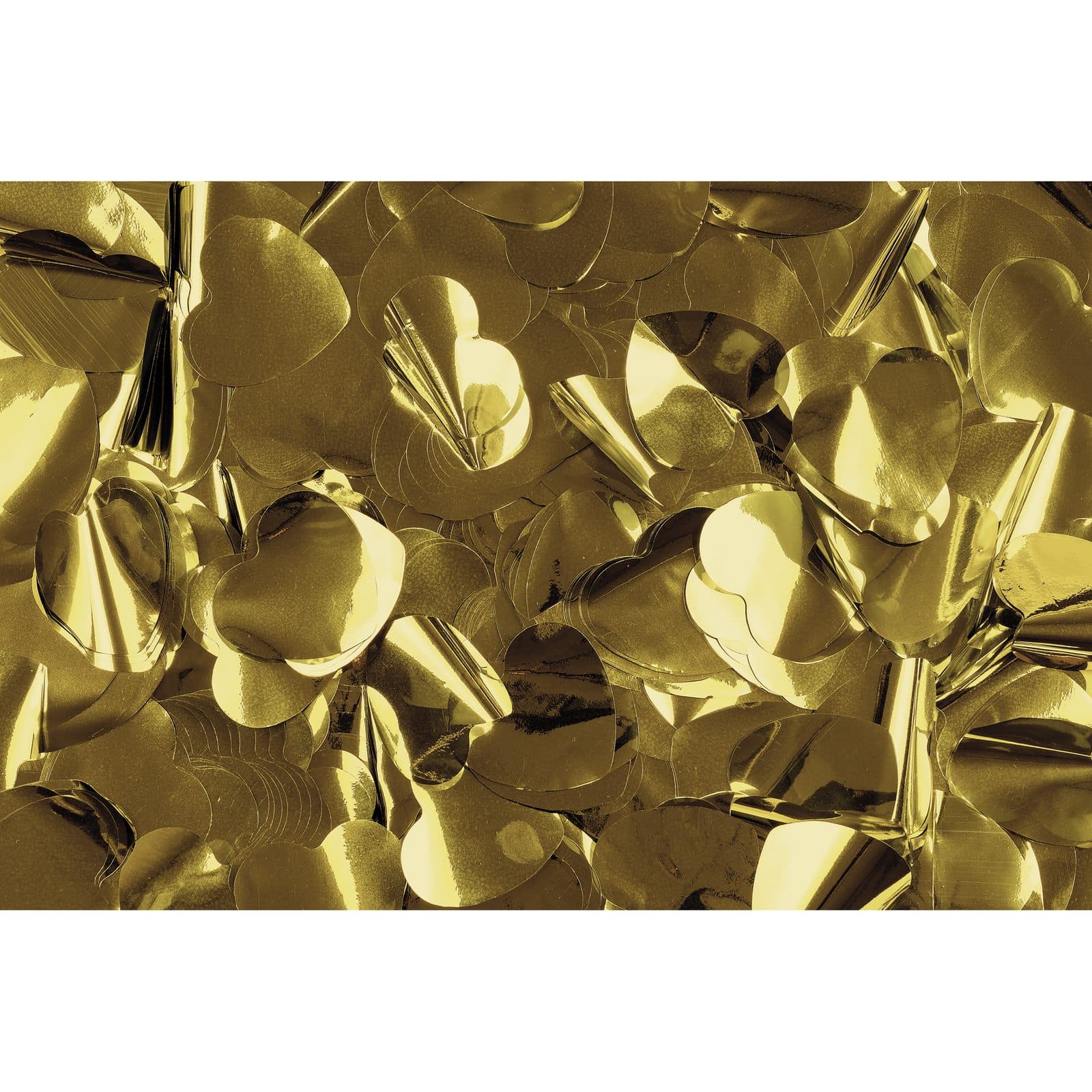 Metallic Confetti - Hearts Gold - Showgear 60921 GM