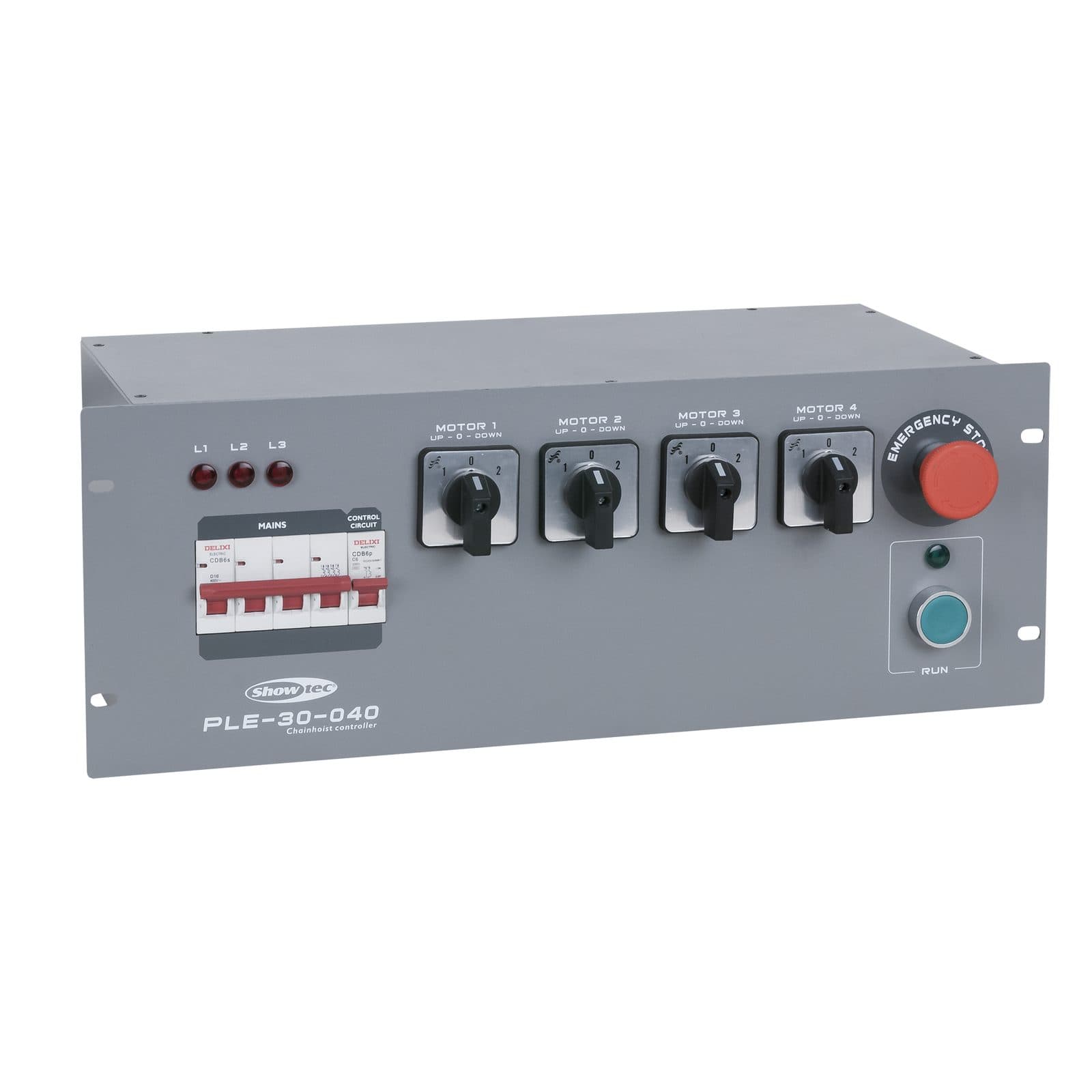 Direct Control Chain Hoist Controller 4 -Channel - Showgear 70282