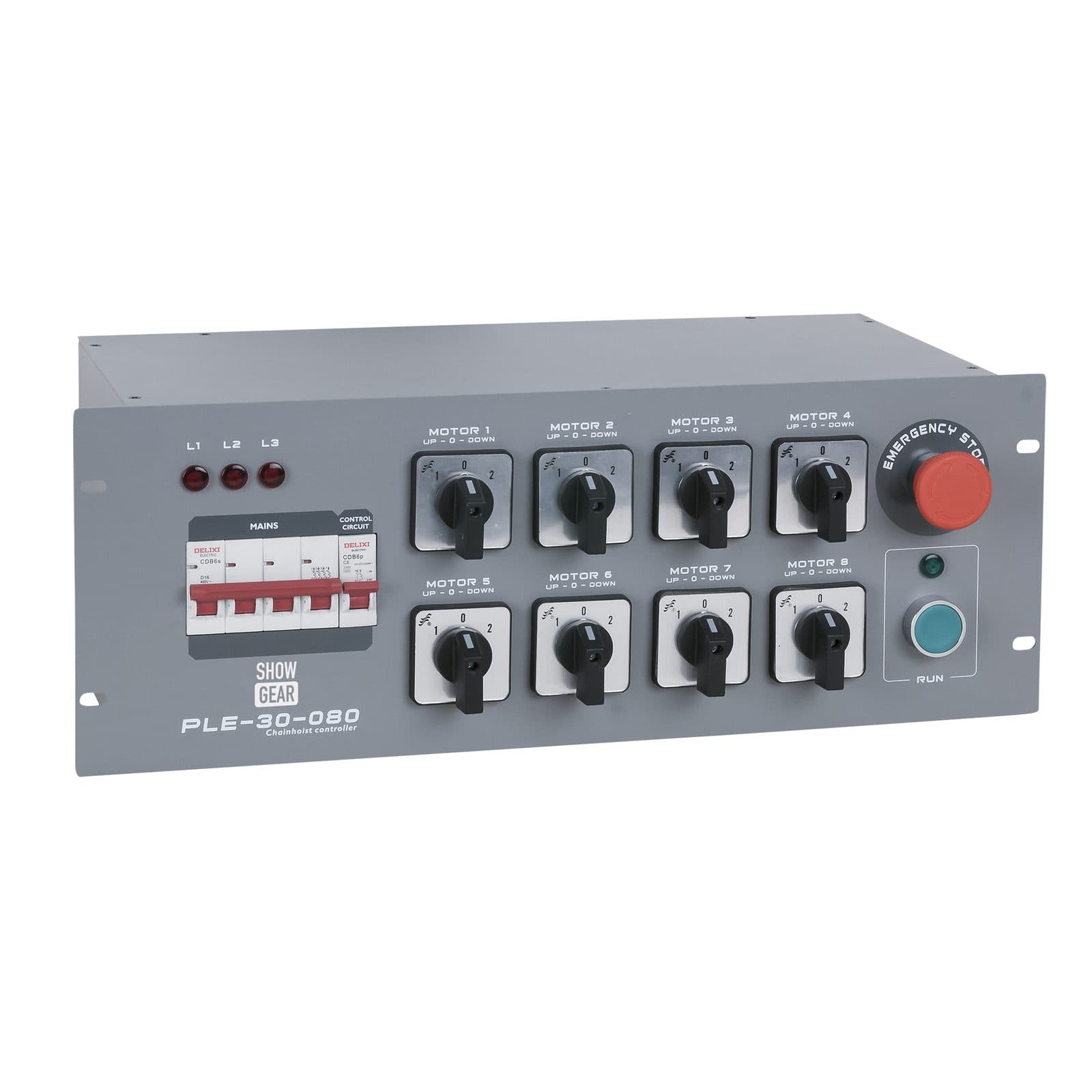 Direct Control Chain Hoist Controller 8 -Channel - Showgear 70283