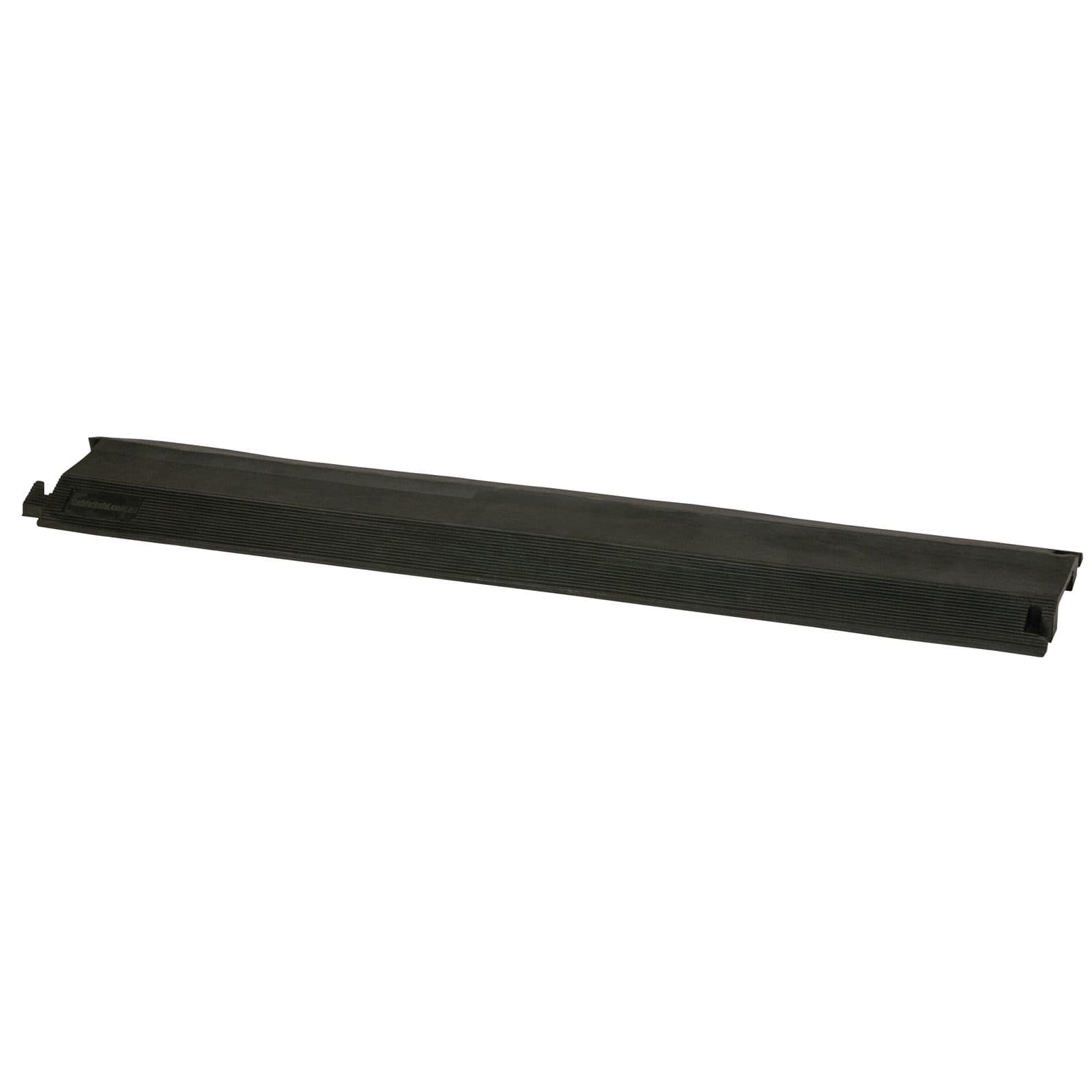 Cable Cover 1 Channel - Black Rubber - Showgear 71121
