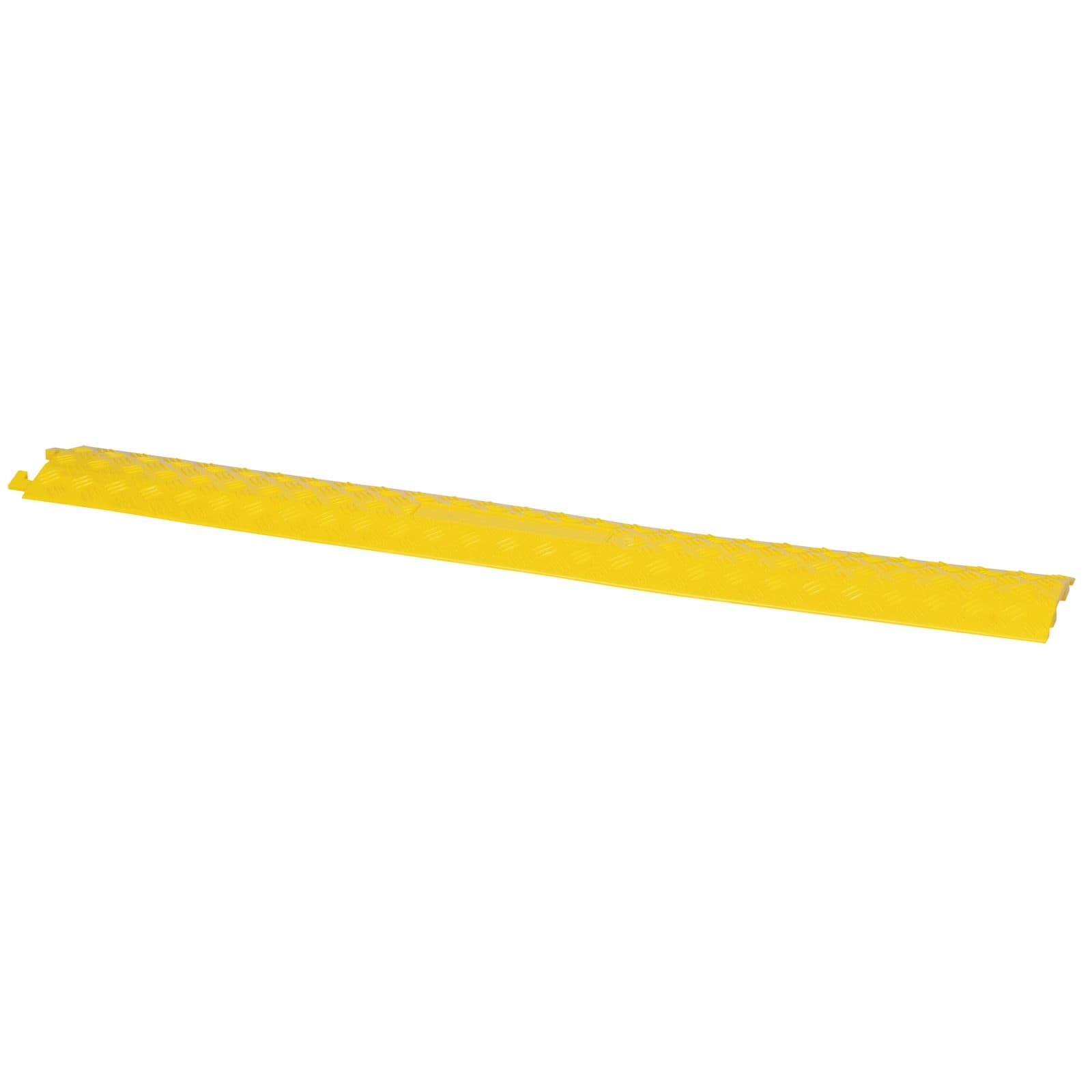 Cable Cover 3 Channel - Yellow LDPE - Showgear 71130