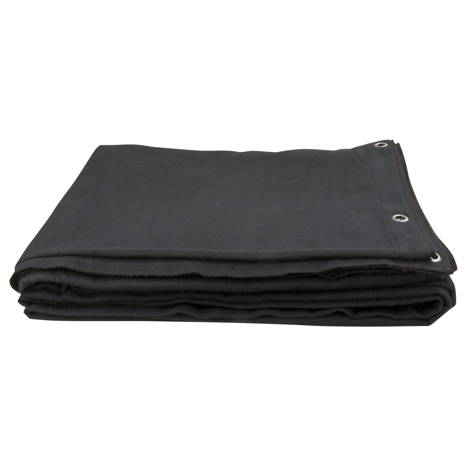 Backdrop Stagemolton 320 g/m² Black - 6 m x 4,5 m - Showgear 89021