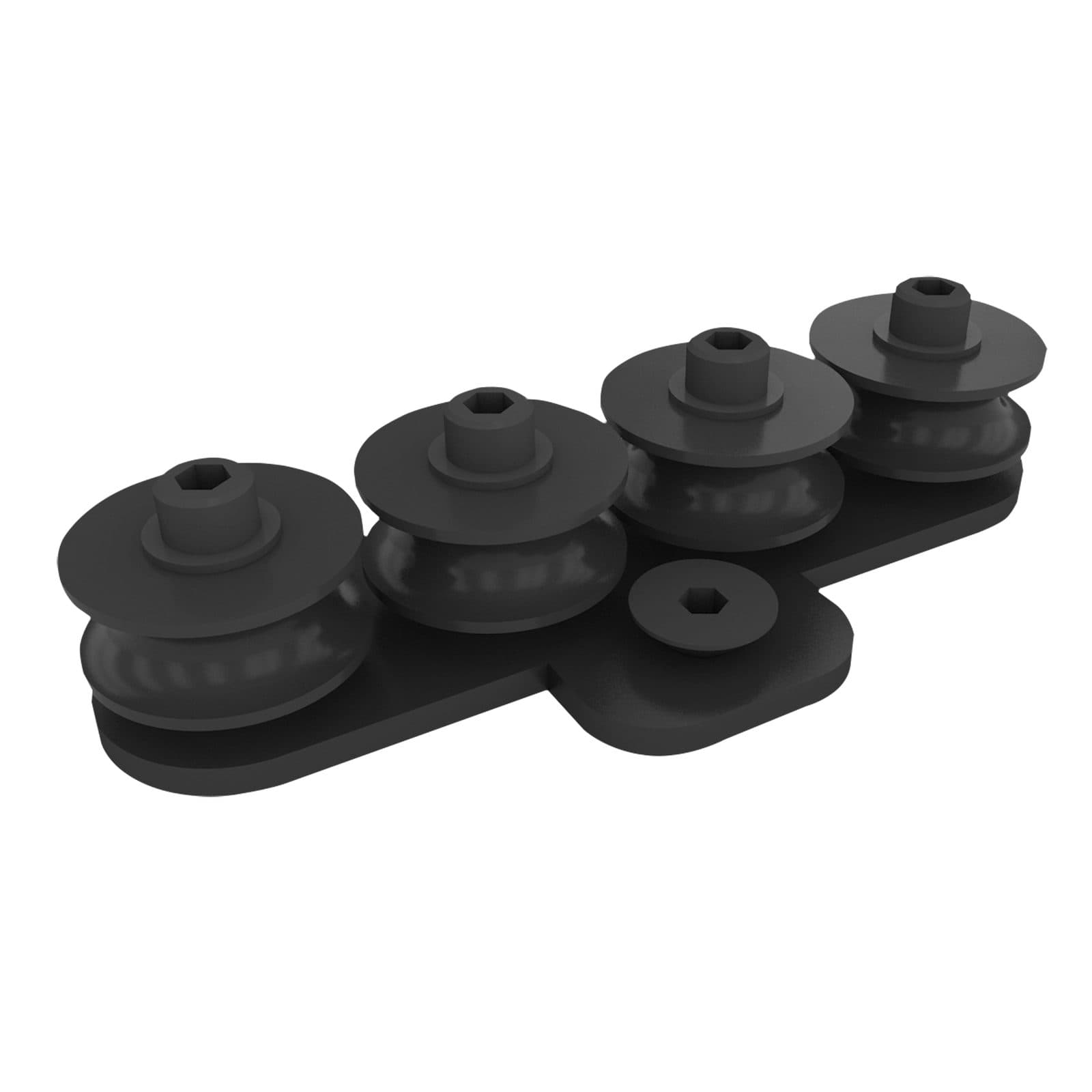 Rope Guide, Black - Wentex 89524
