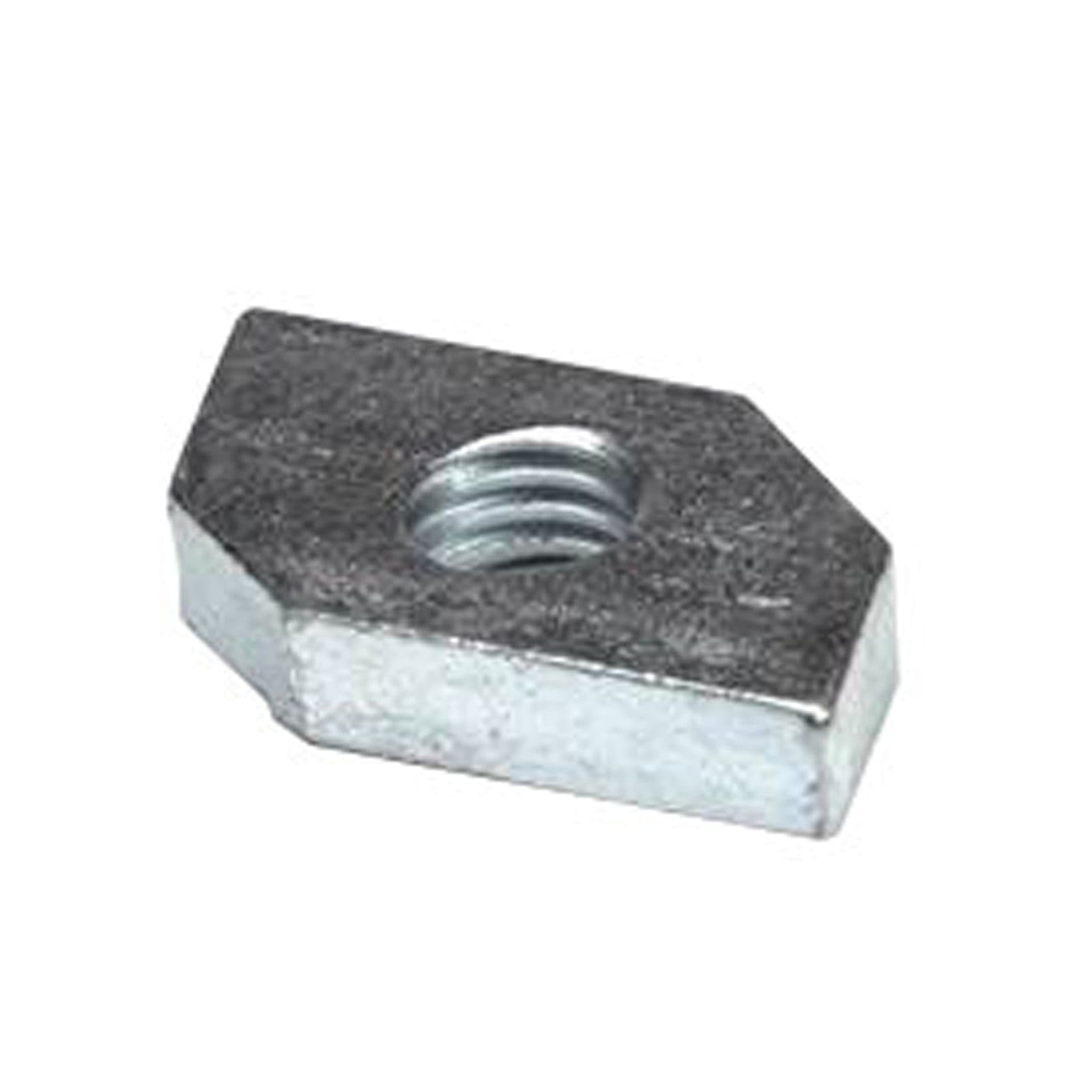 Sliding Nut M 10 - Silver - Wentex 89529