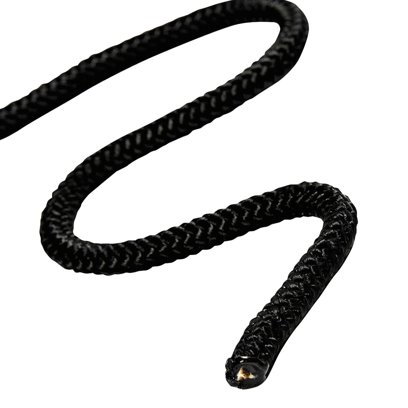 Rope 8 mm - 100 m Black - on spool - Wentex 89534