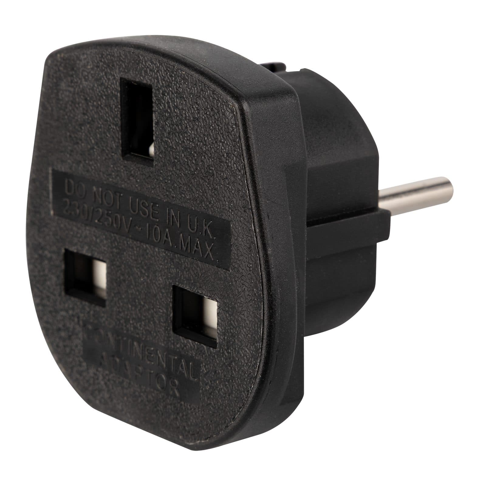 UK adapter to Schuko 230 V/ 240 V - DAP 90450