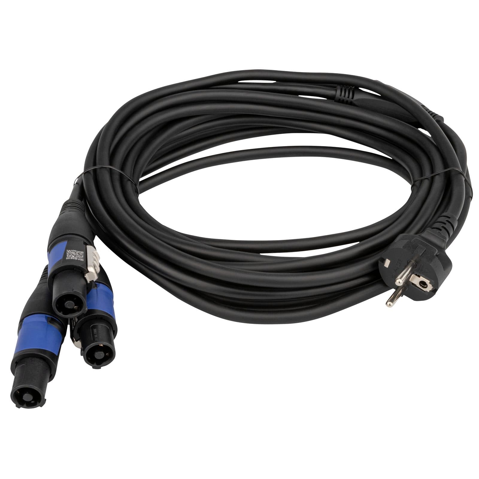 Splitter Schuko to 3 x PowerCON - DAP 90456
