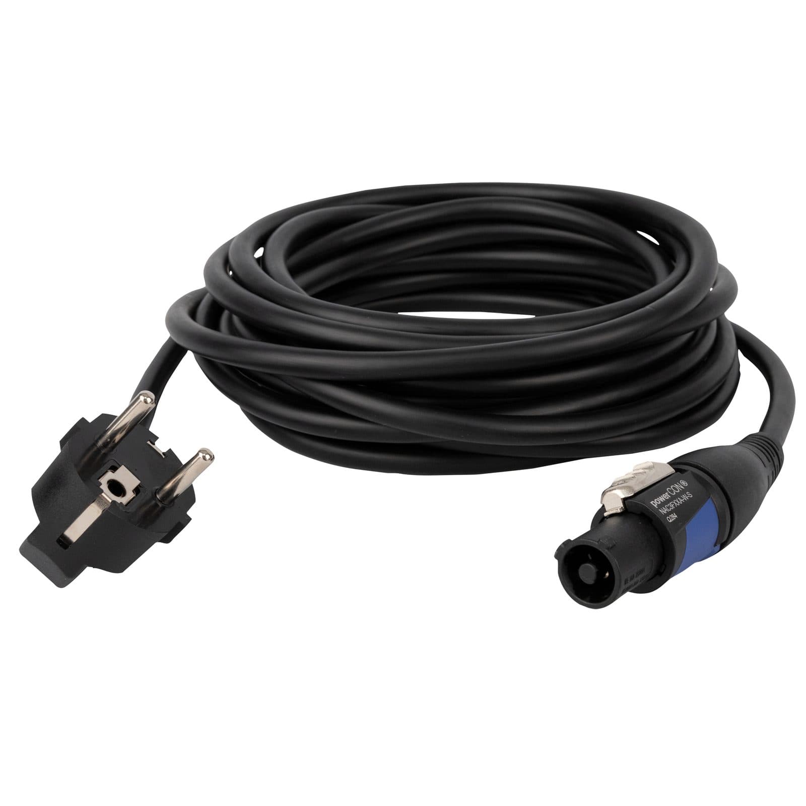 Power Cable Schuko to powerCON Blue - DAP 90529