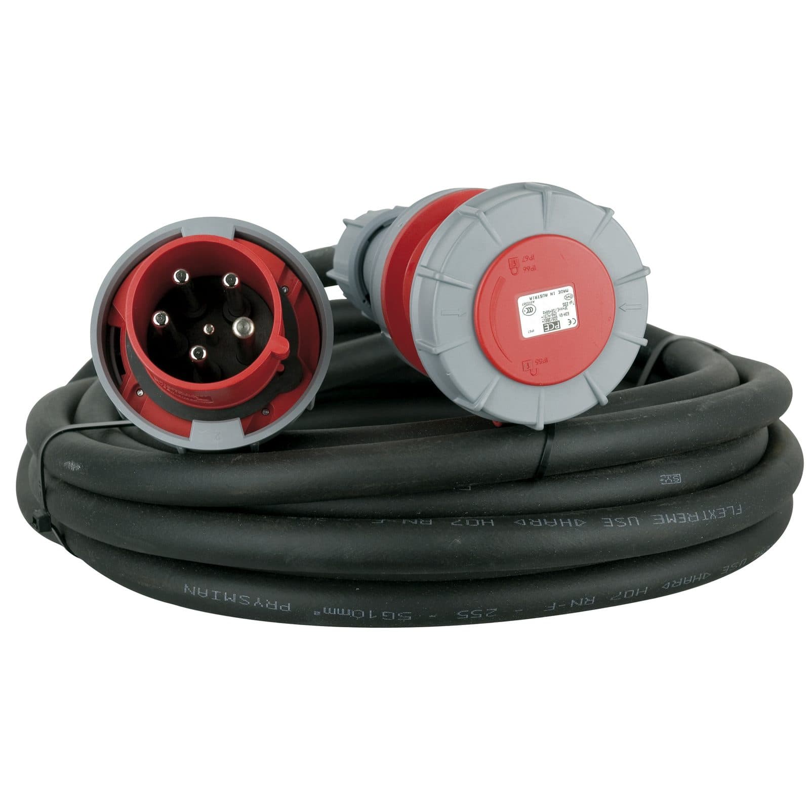 Extension Cable 5x10mm² 10m - DAP 90541