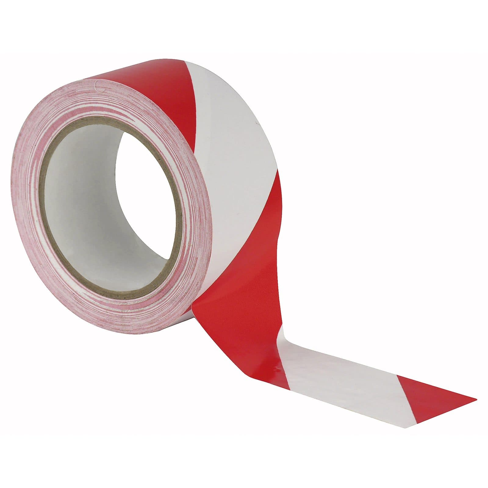 Floor-Marking Tape Red/White - 50 mm/ 33 m - Showgear 90624