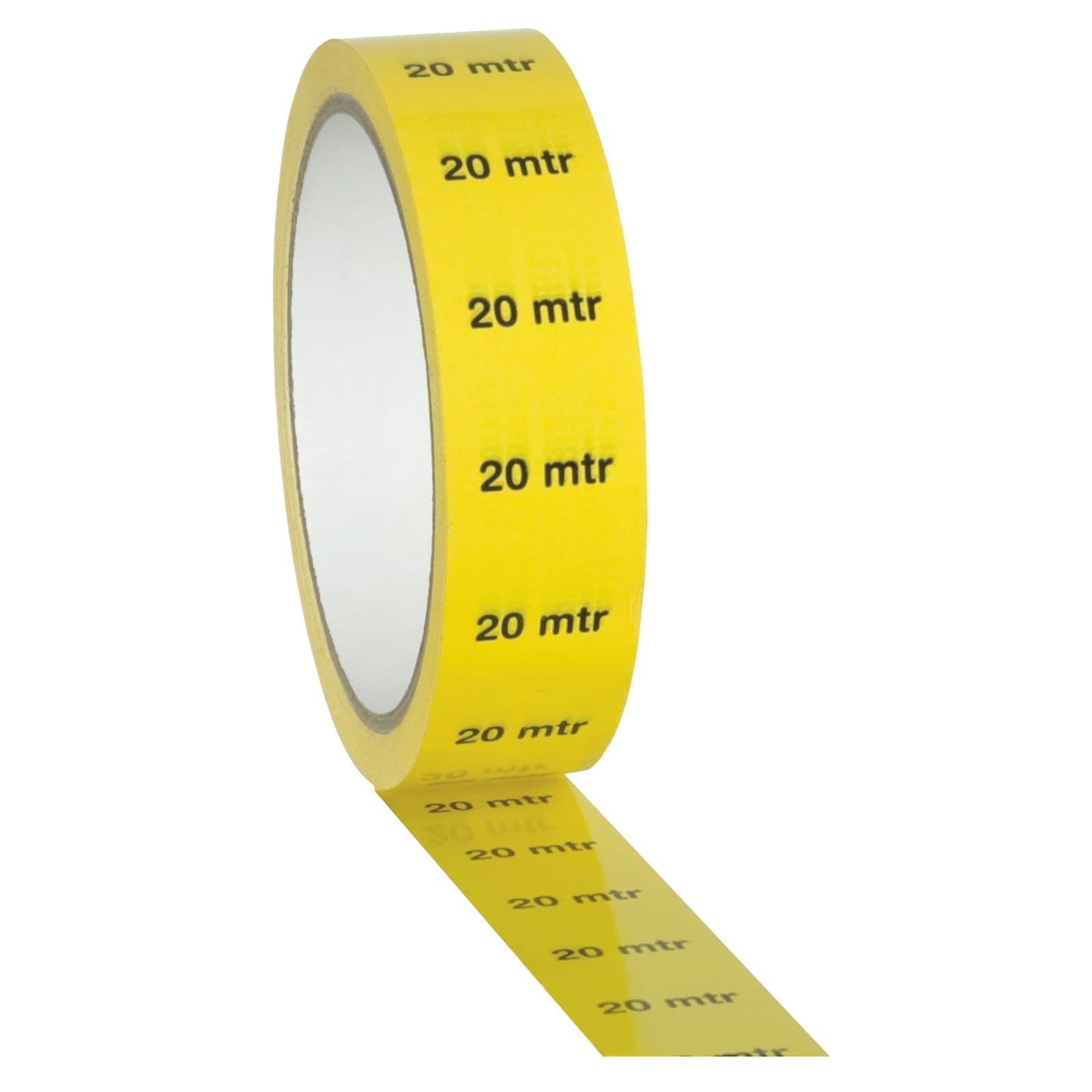 Yellow Tape Indicator - 25 mm / 33 m - Showgear 90629 Y
