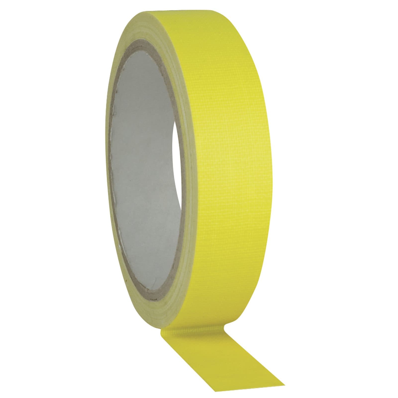 Gaffa Neon Yellow tape - 19 mm / 25 m - Showgear 90681