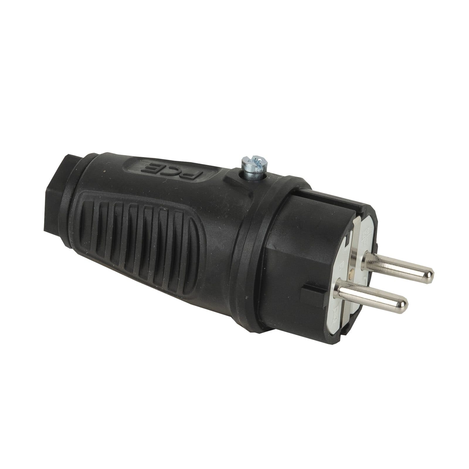 Rubber Schuko Connector Male - PCE 91300