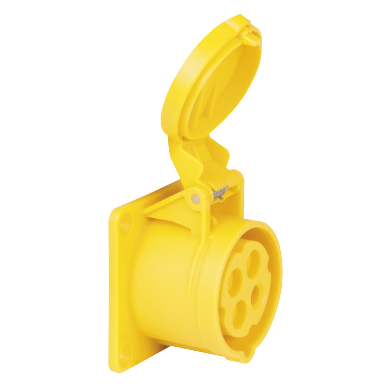 Socket 16 A/ 110 V 4 P - Yellow - PCE 91314