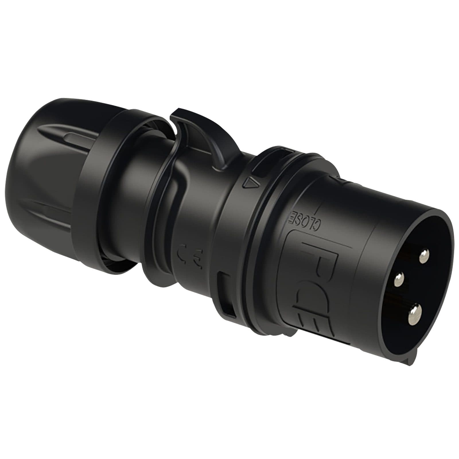 Plug 32 A/ 240 V 3 P - Black - PCE 91317
