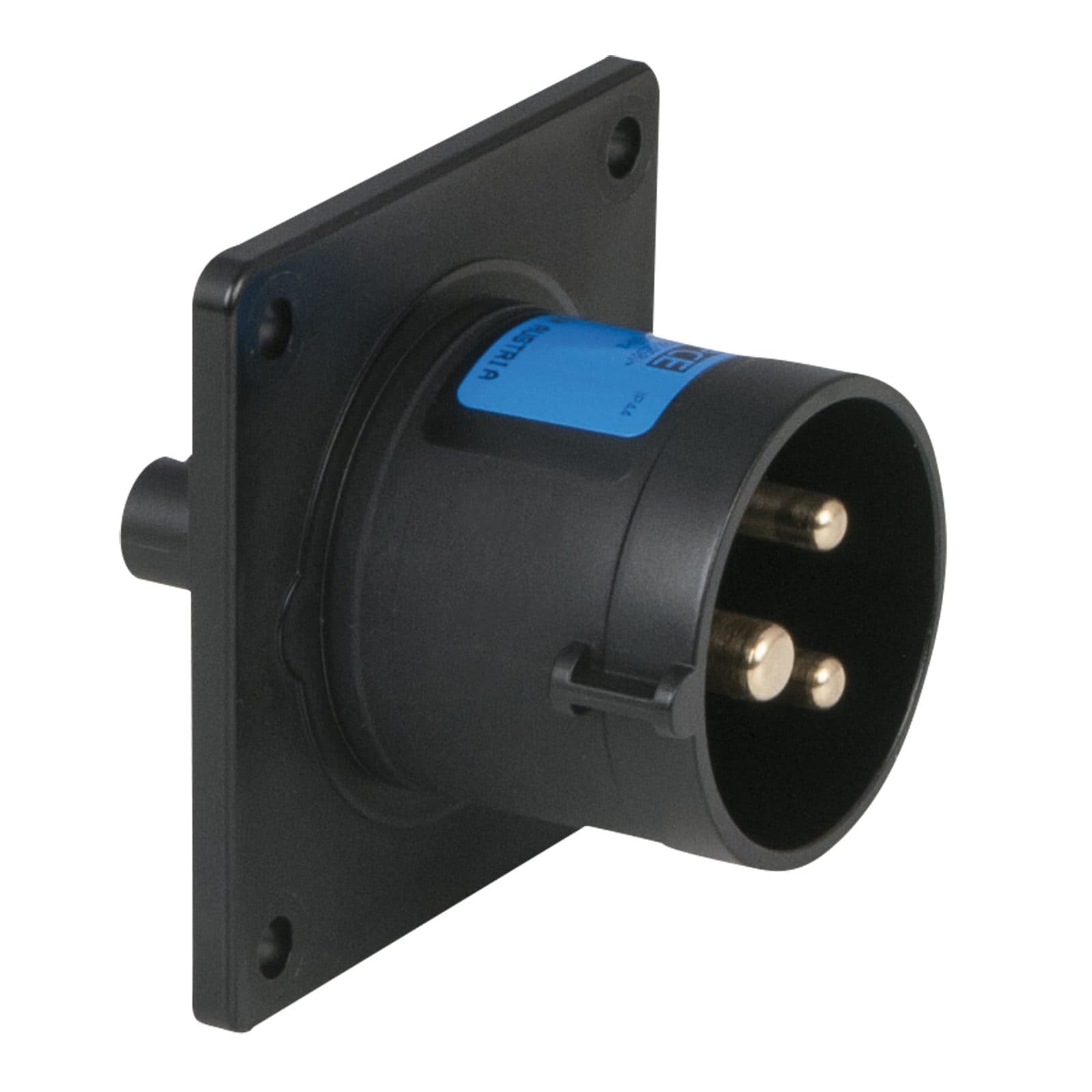 Socket 3 P 16 A/ 240 V Black - PCE 91340