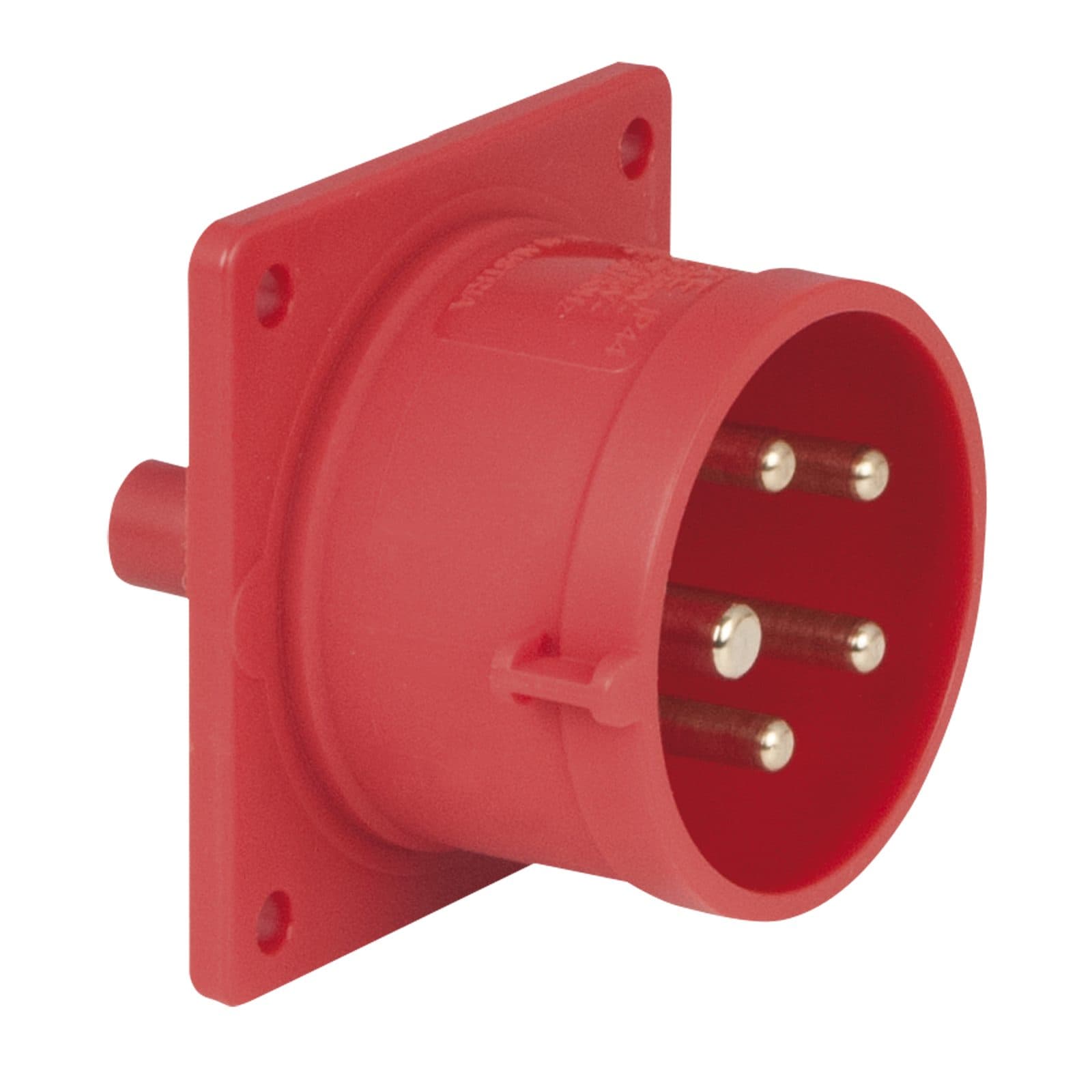 Socket Male 5 P 16 A/ 400 V Red - PCE 913411