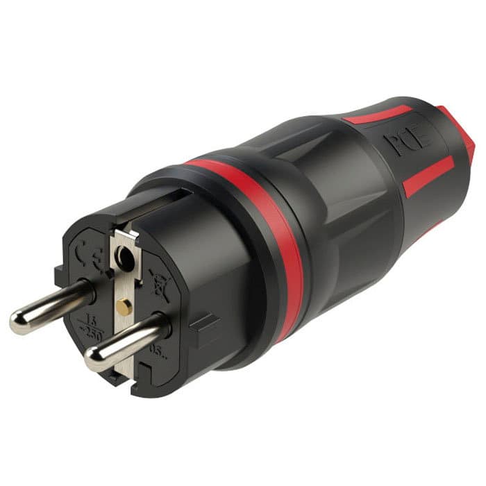 Schuko Male Connector - PCE 91391