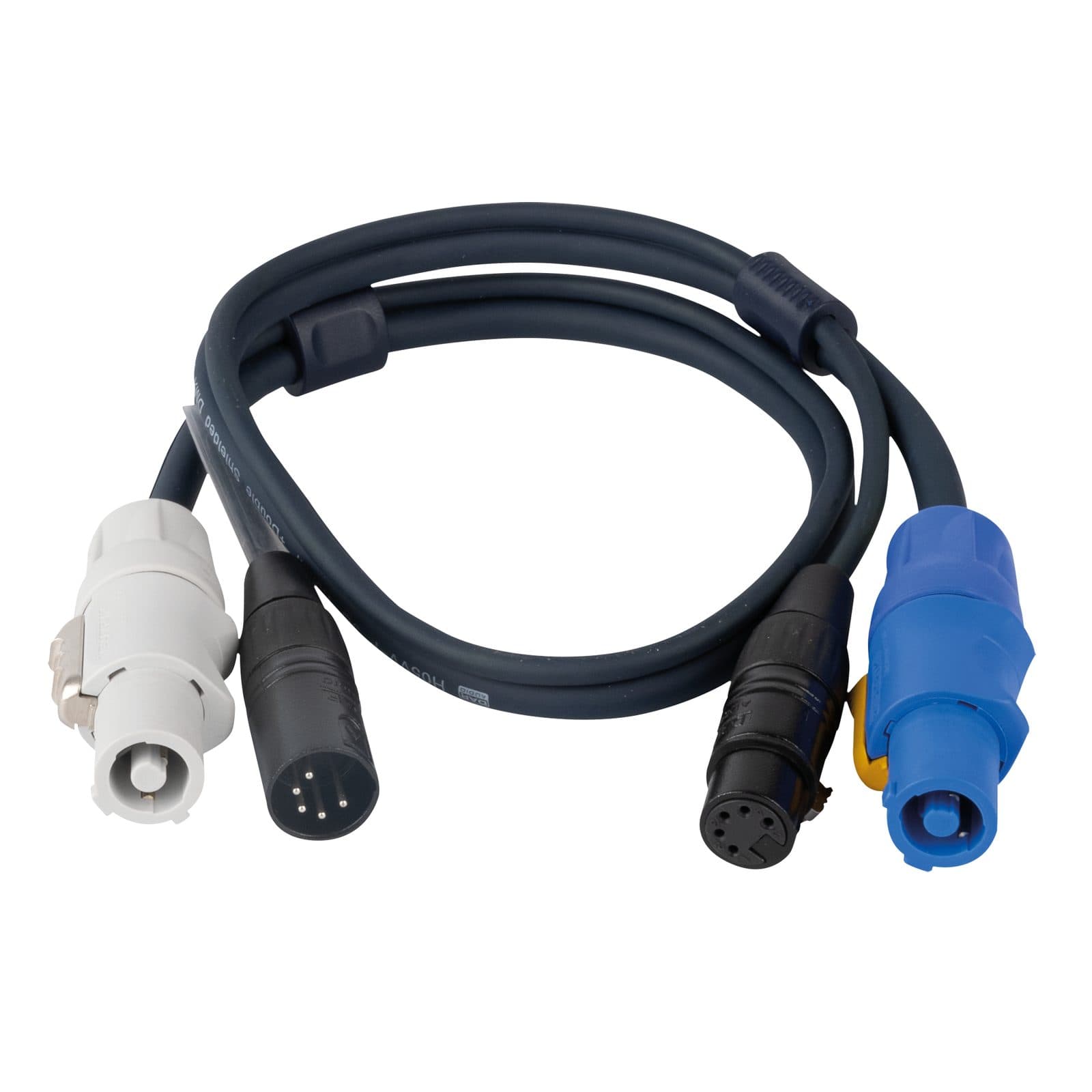 PowerCON & XLR hybrid cable 5 pin - DAP 93000