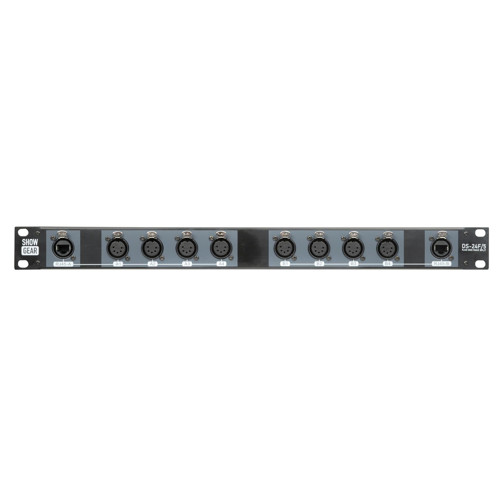 Split Box DMX 8 x XLR to 2 x CAT - Showgear 96031