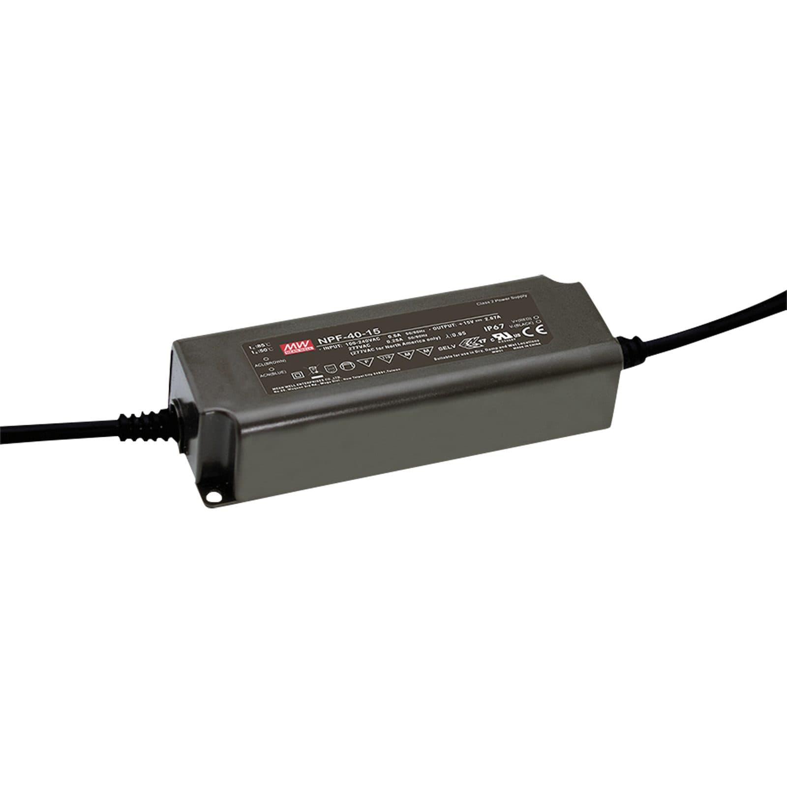 Power Supply 40 W 12 V DC - Meanwell A 9900353