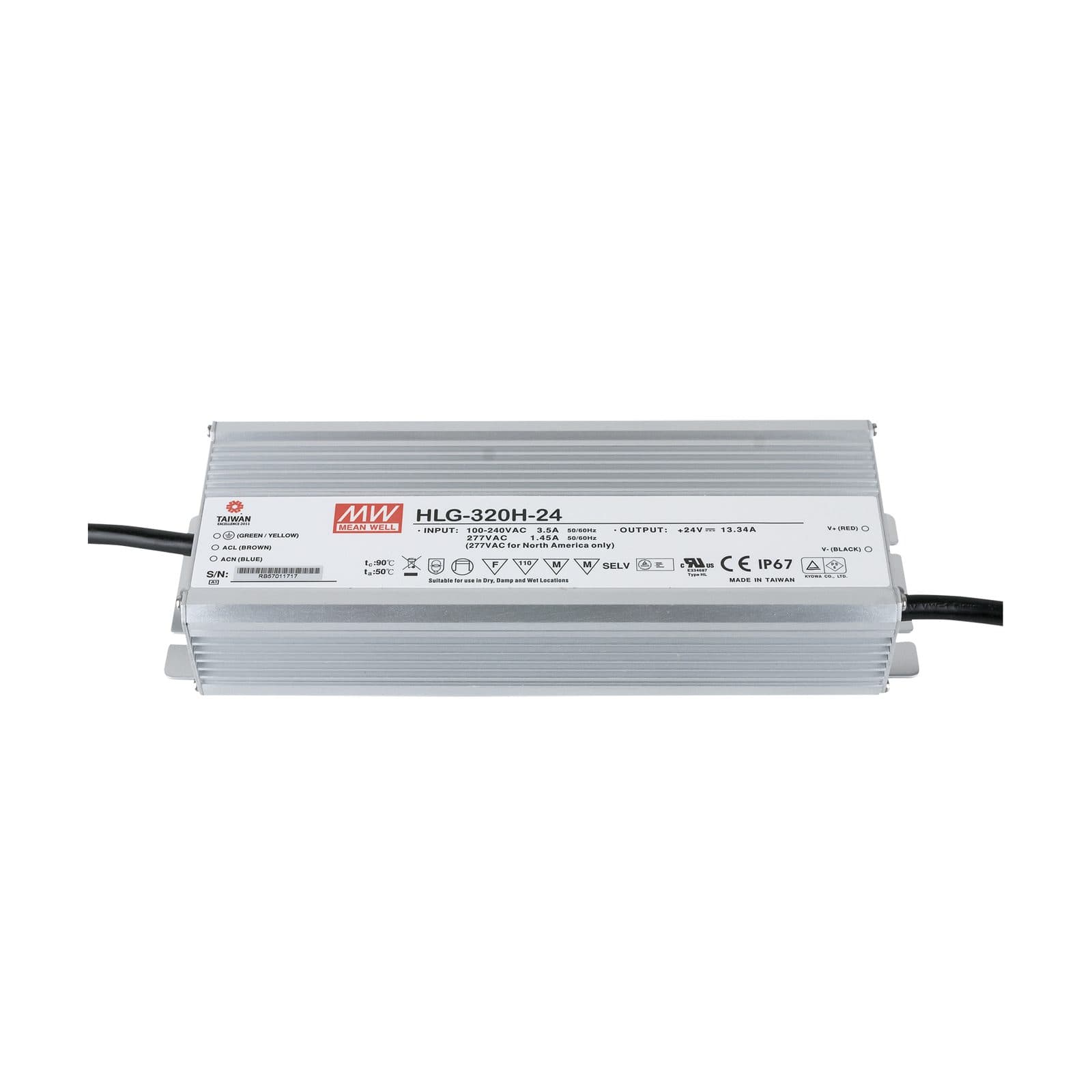 LED power supply - 24 V DC - 320 W - Meanwell A 9900386