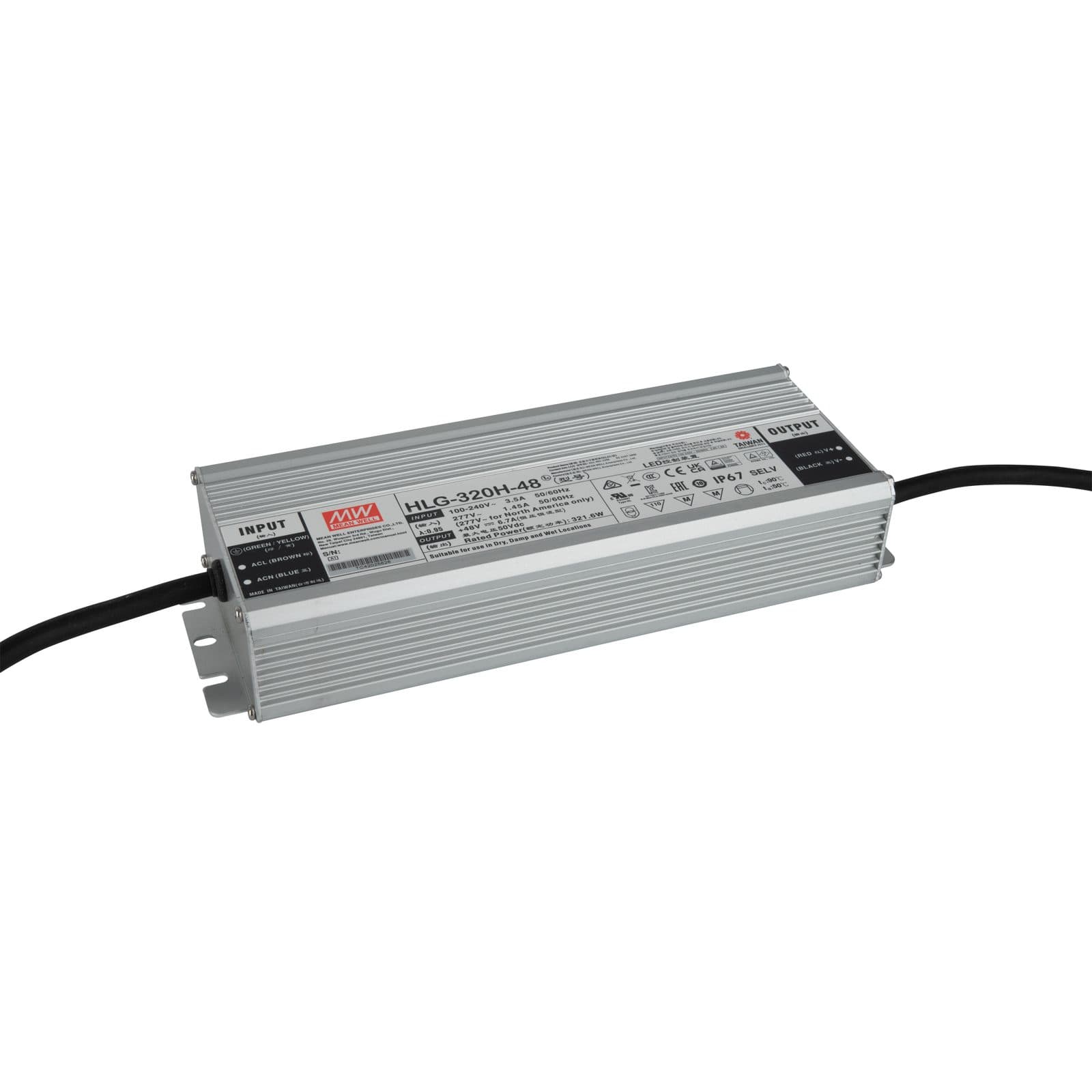 LED power supply - 48 V DC - 320 W - Meanwell A 9900389