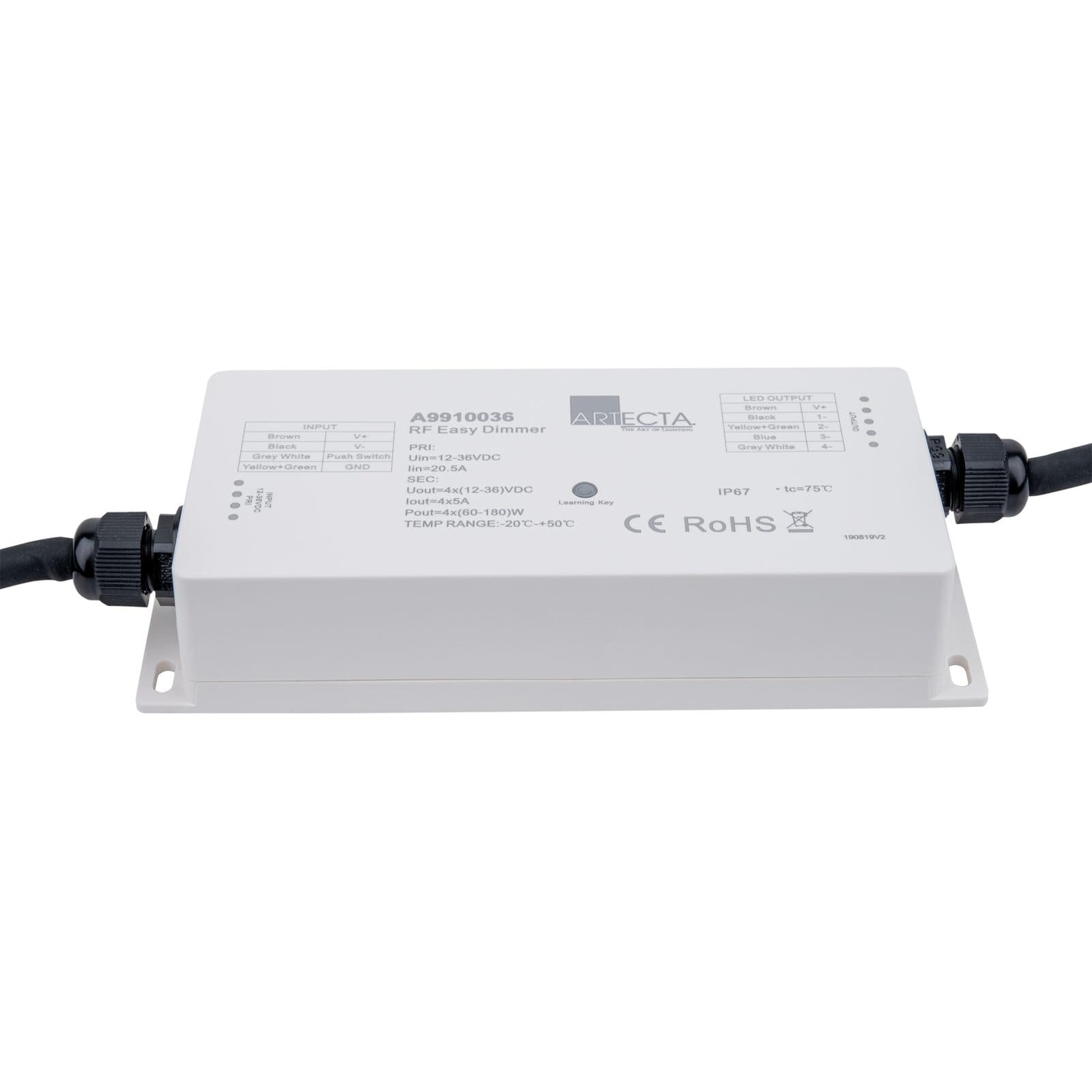 RF Waterproof Receiver - Artecta A 9910036