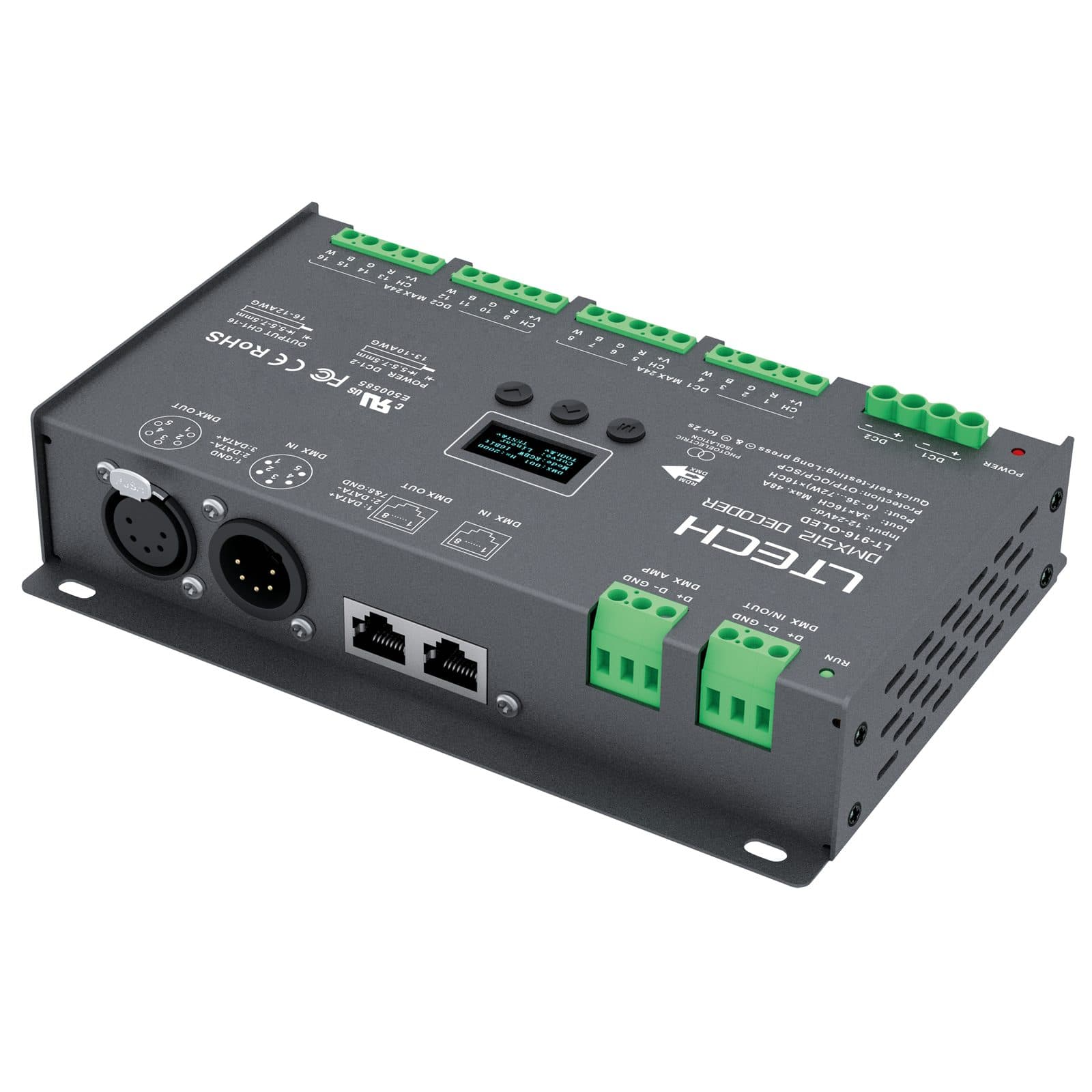 DMX 16 x 3 A LED Driver - Ltech A 9915302