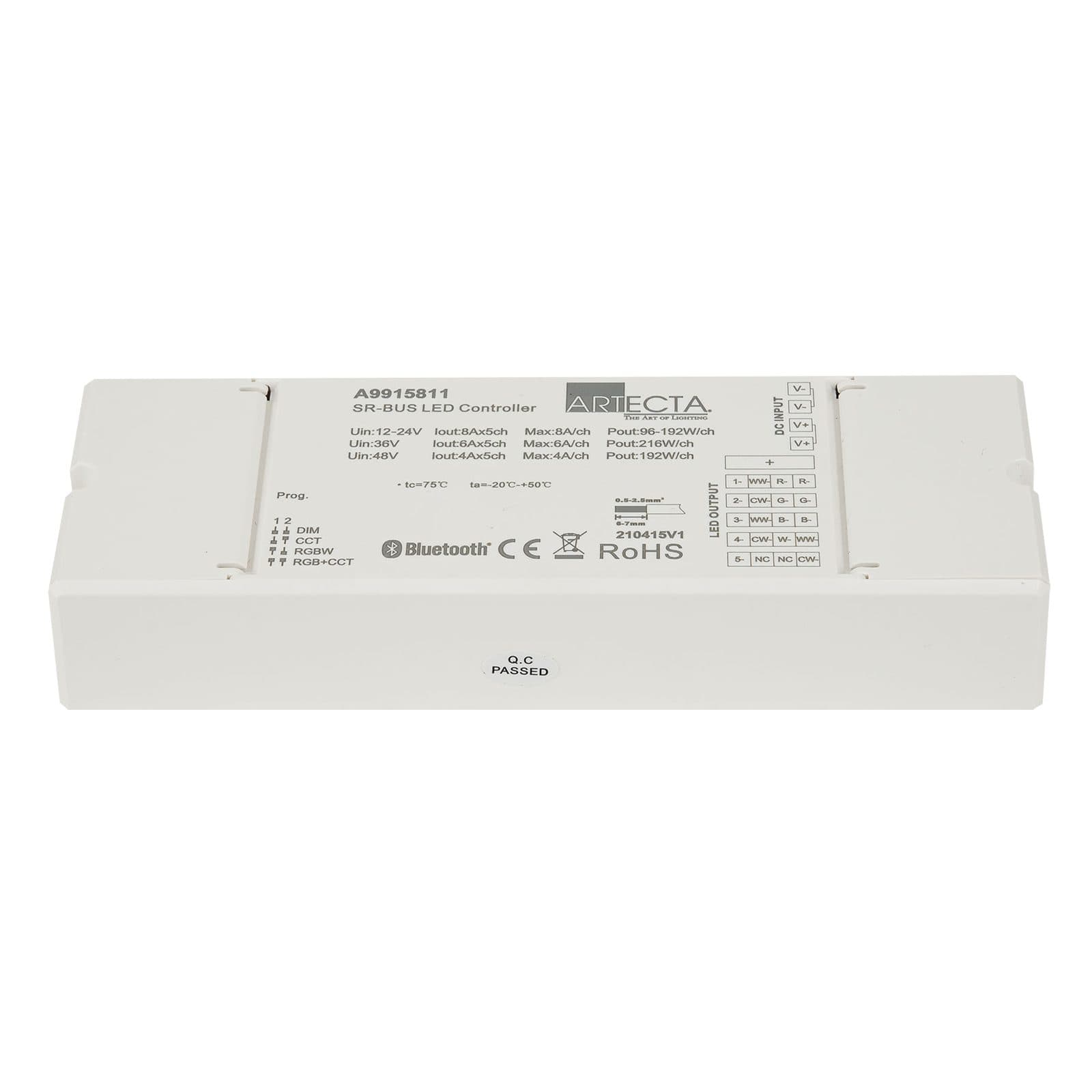 Controller RGB(W) LED 5 channels - Artecta A 9915811