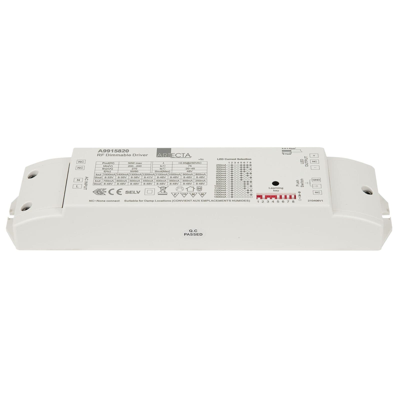 AC-DC driver 50 W - Artecta A 9915820