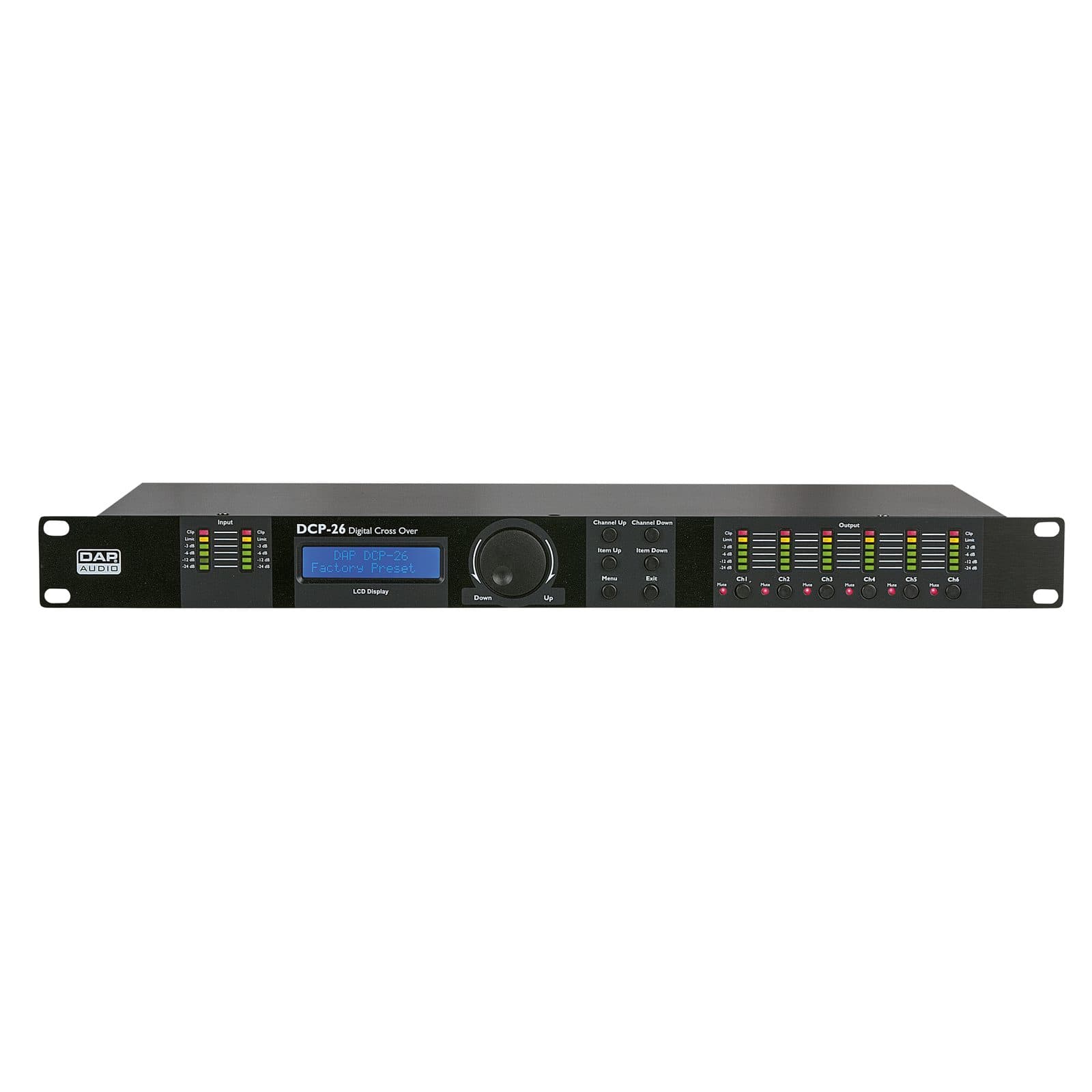 6 Digital Crossover Channels - DAP D 2084