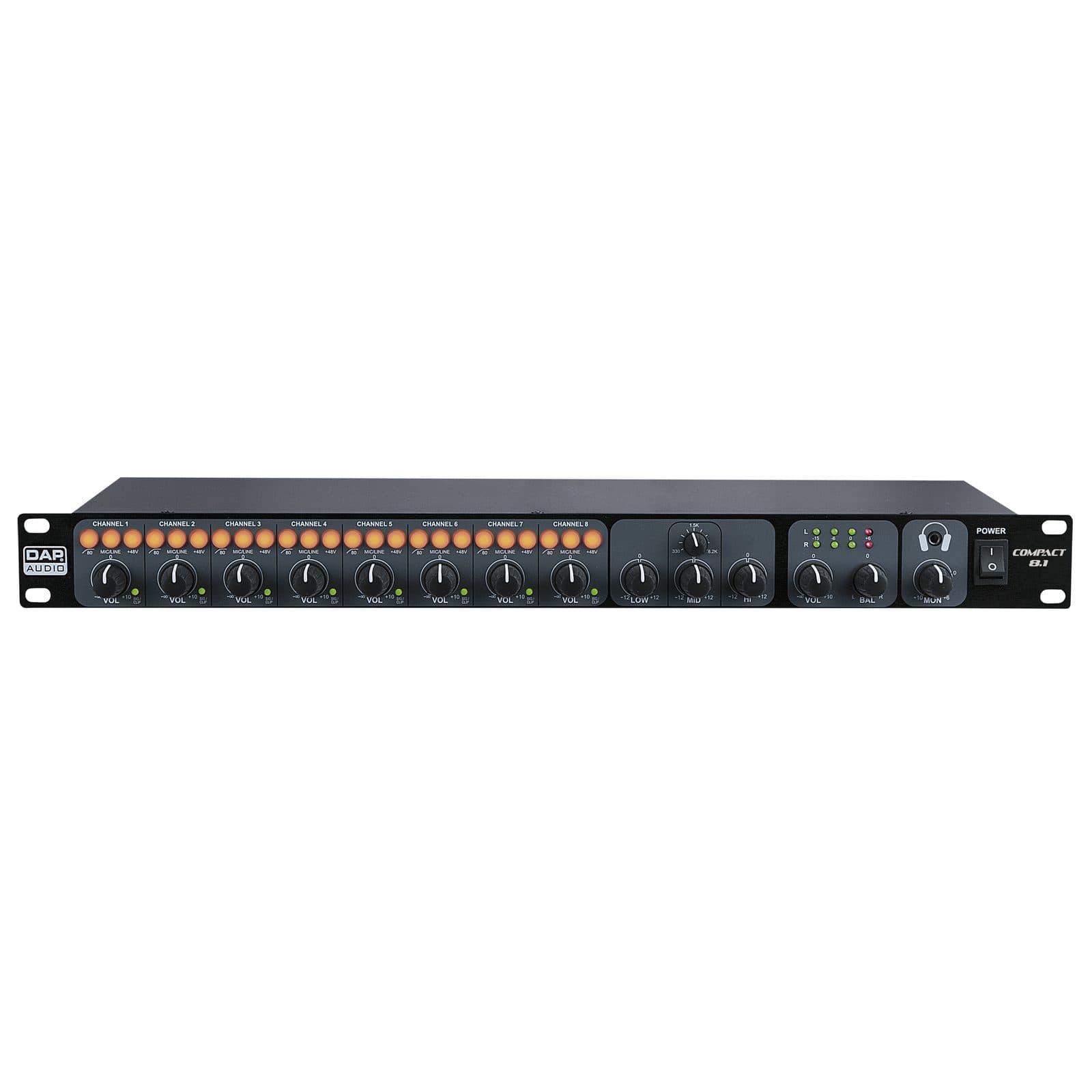 8 channel mixer - DAP D 2321