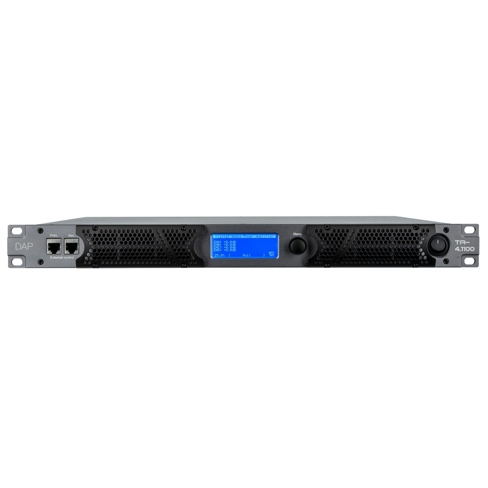 DSP 4 x 1100 W amplifier - DAP D 4222