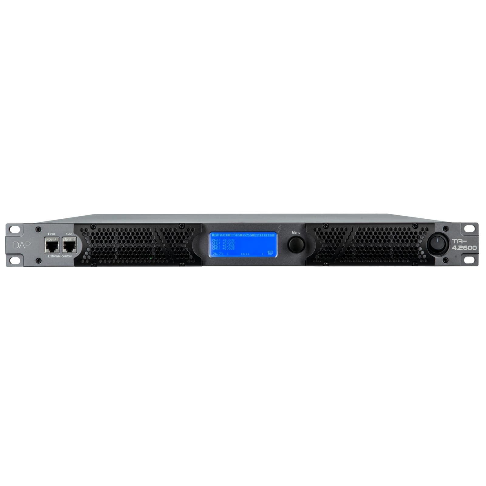 DSP 4 x 2600 W amplifier - DAP D 4224