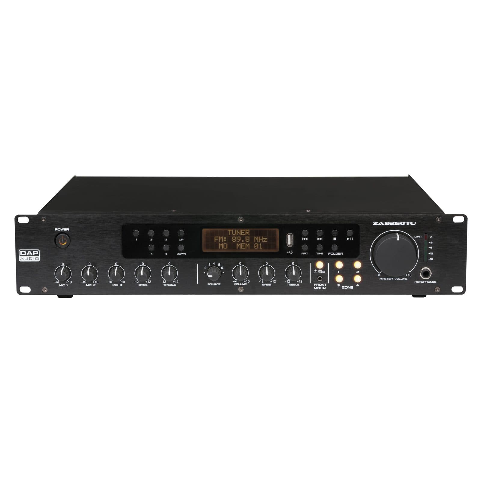 4 Zone Mixer Amplifier - DAP D 6154