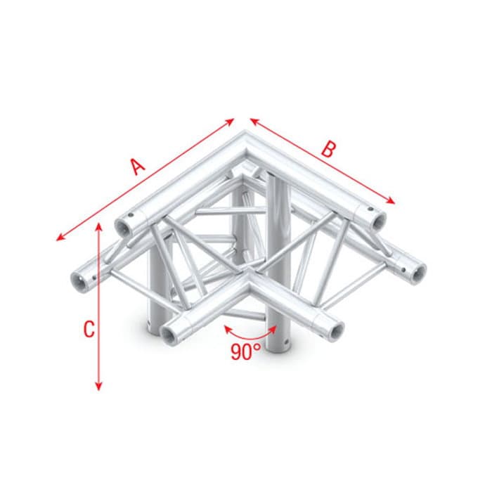 Triangle Truss 90 ° - Milos DT 22011