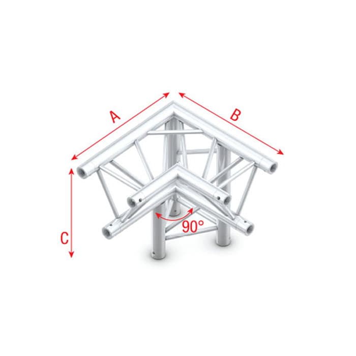 Triangle Truss - Down Right - Milos DT 22012